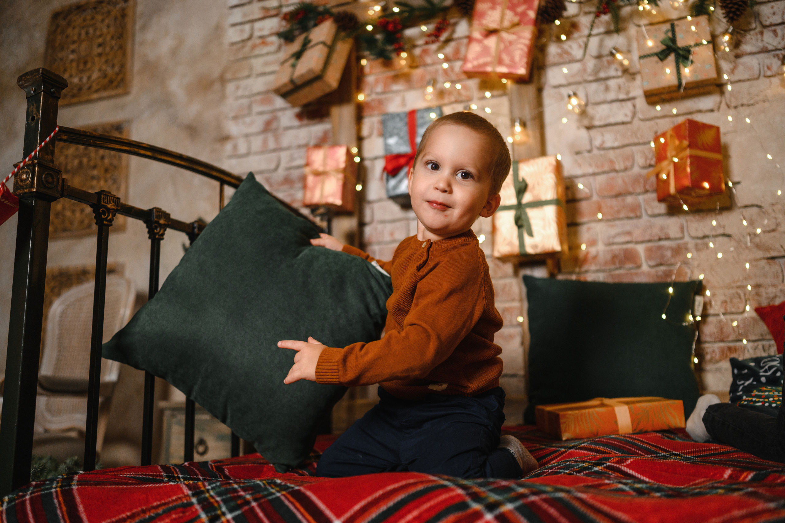 Новогодняя семейная сьемка для Паличевых. Budu Art