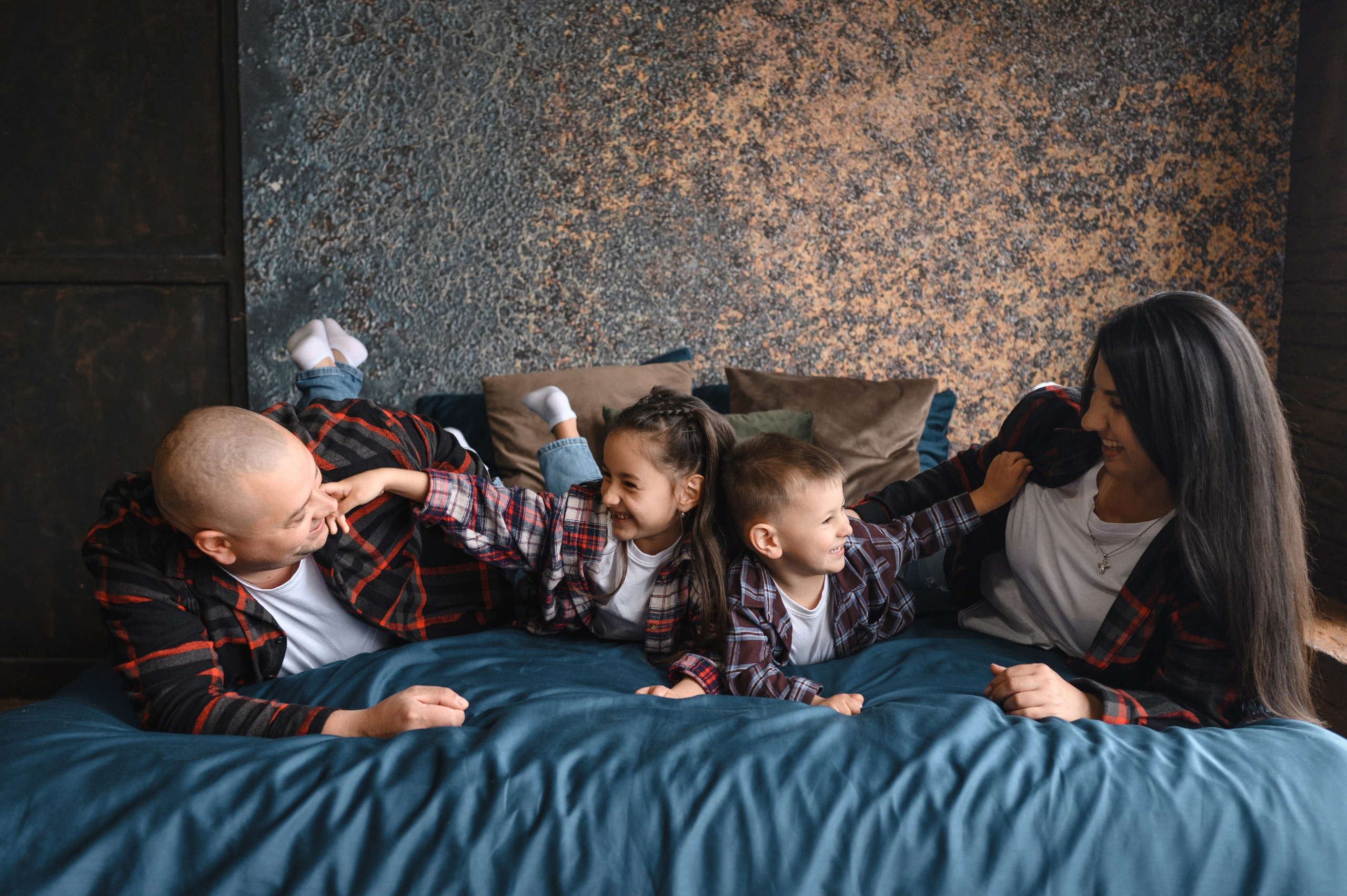 Валик, Валя, Даша и Даня. Кишинев