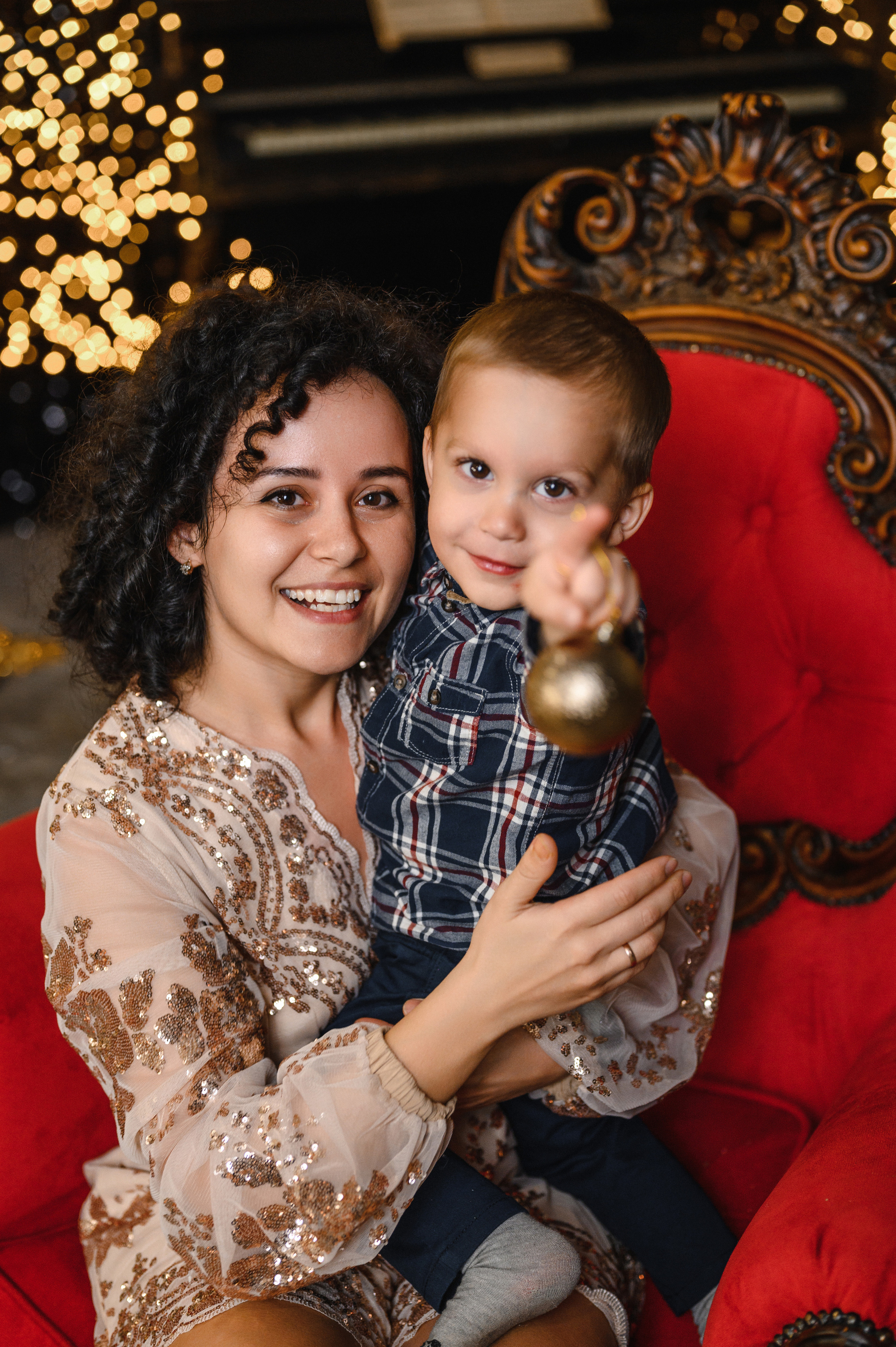 Новогодняя семейная сьемка для Паличевых. Budu Art