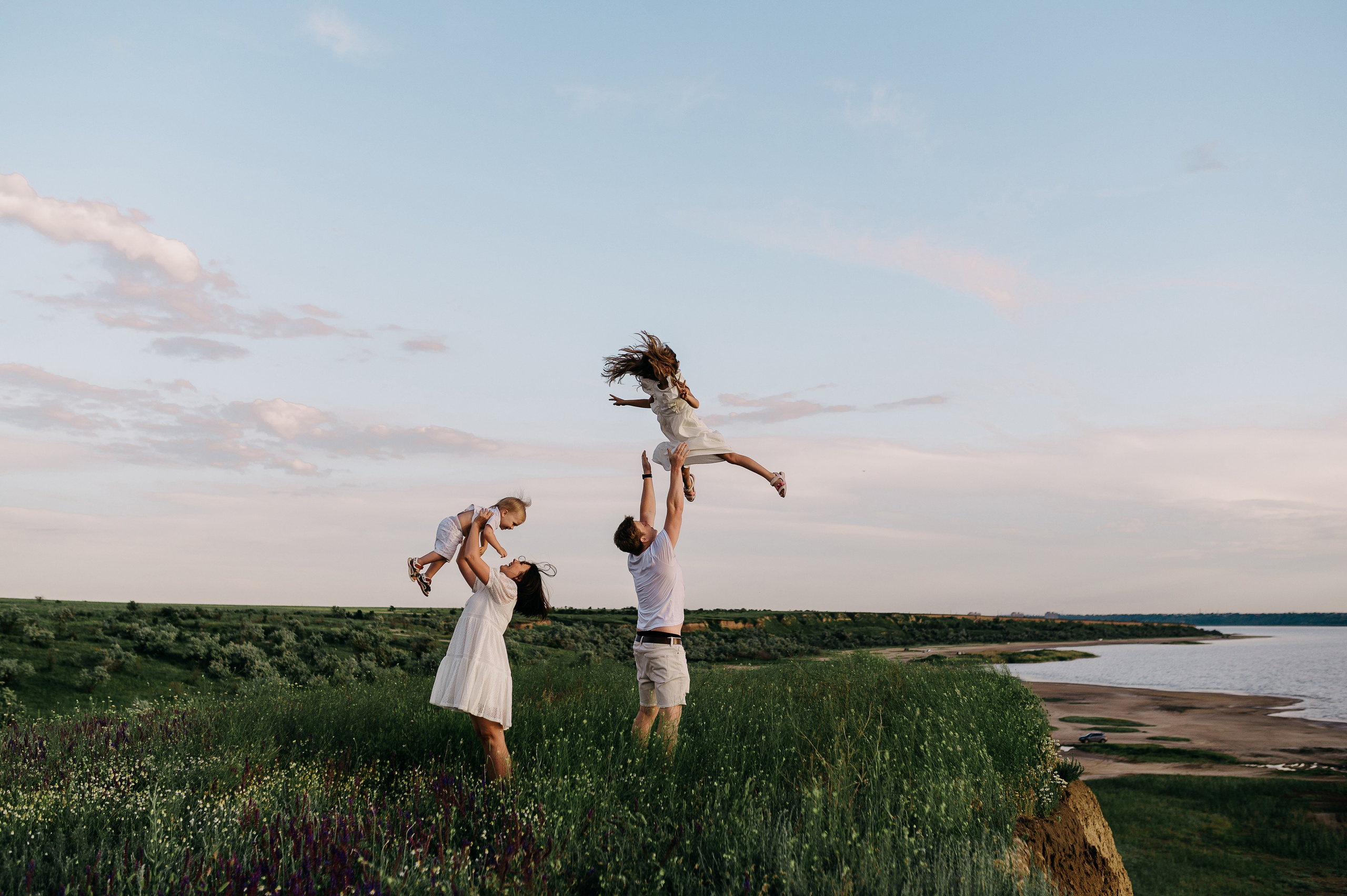 Воздушный змей, история на озере