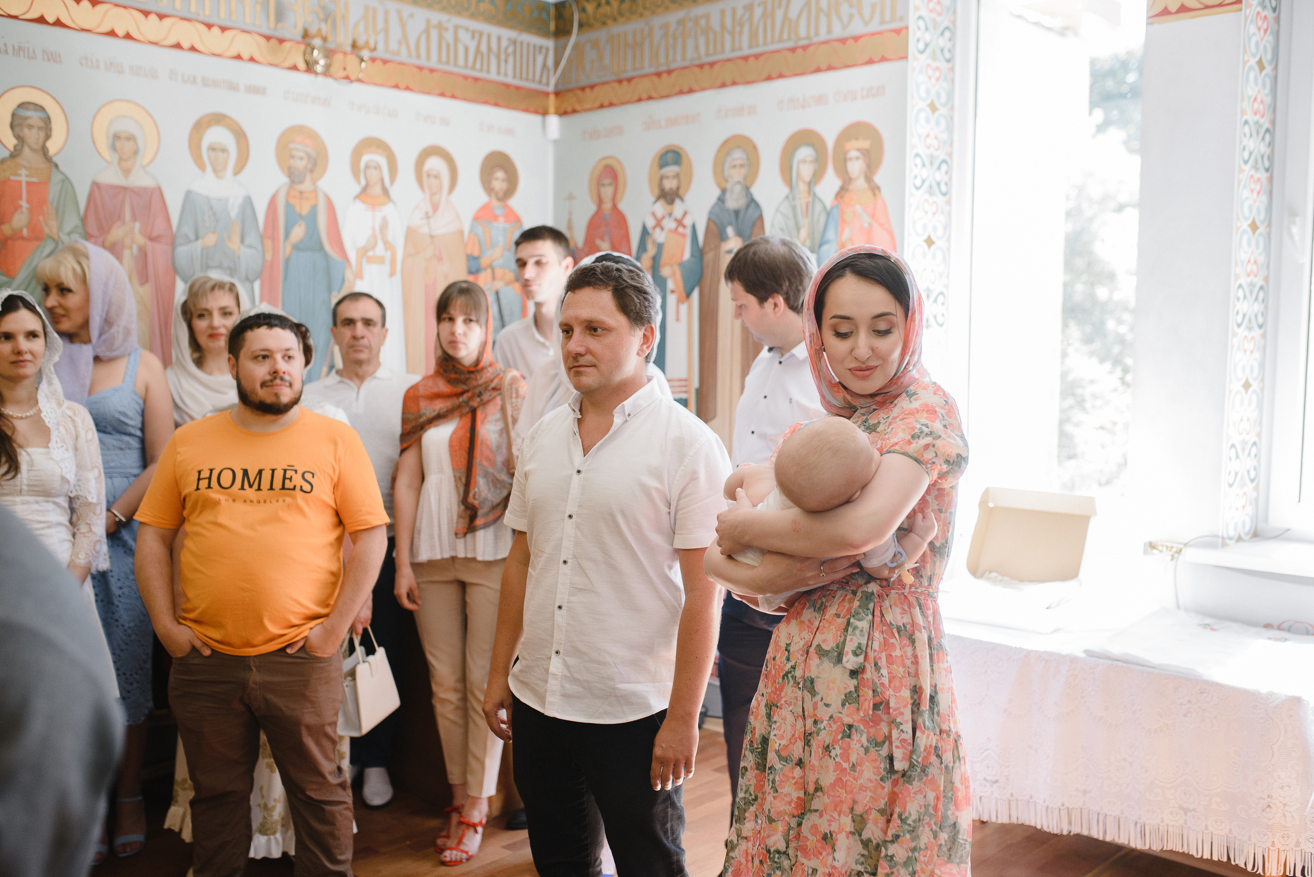 Крестины Кирилла собор Марии Магдалины