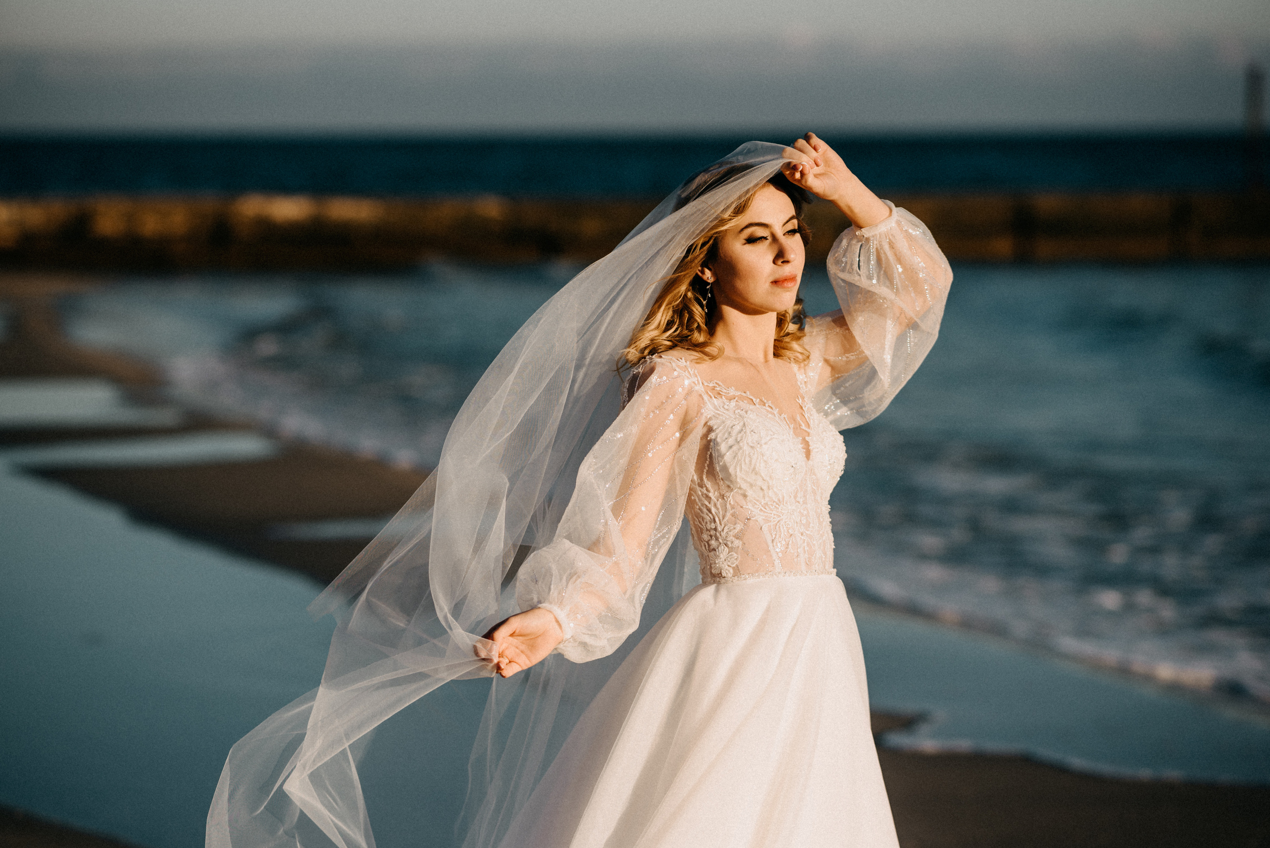 Дима и Света и море в ноябре…