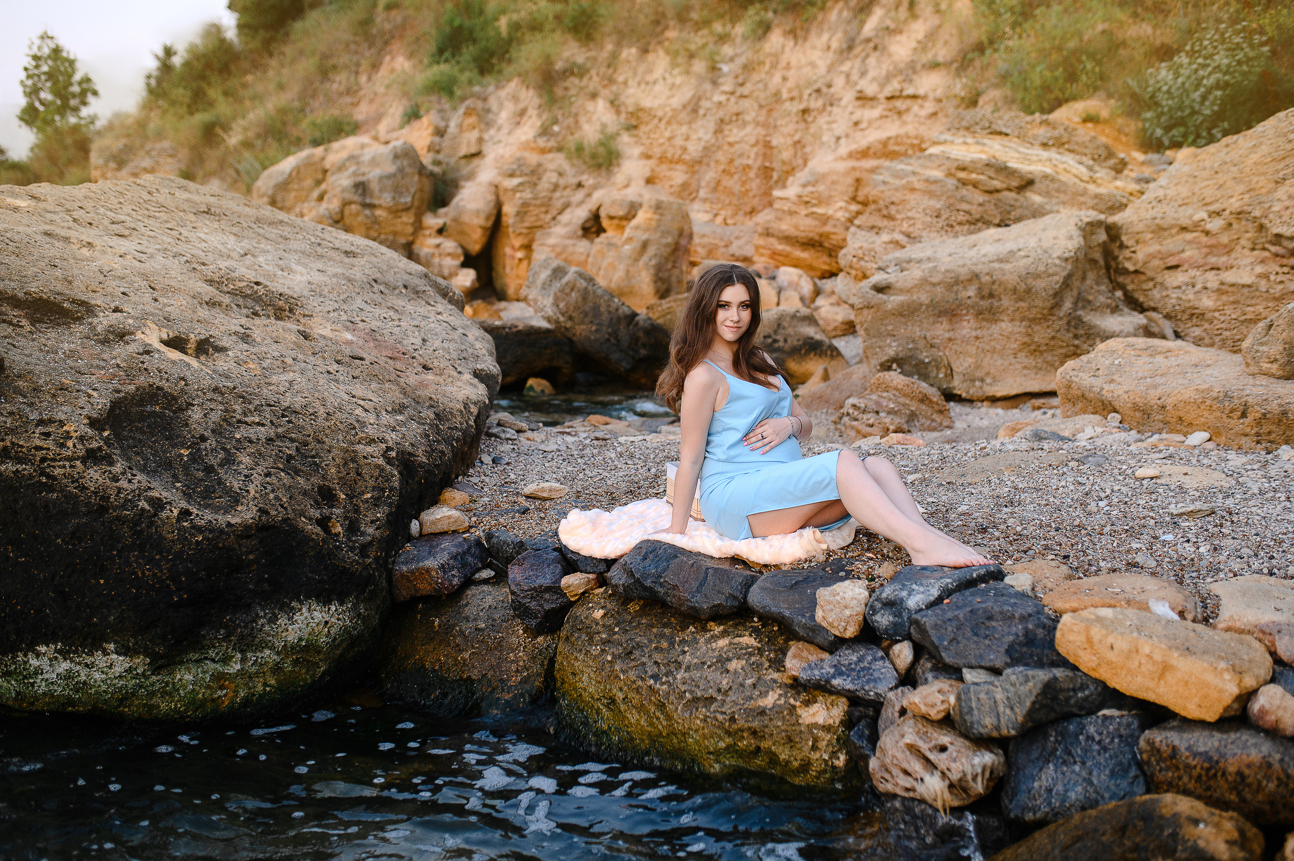 Эля встречает рассвет