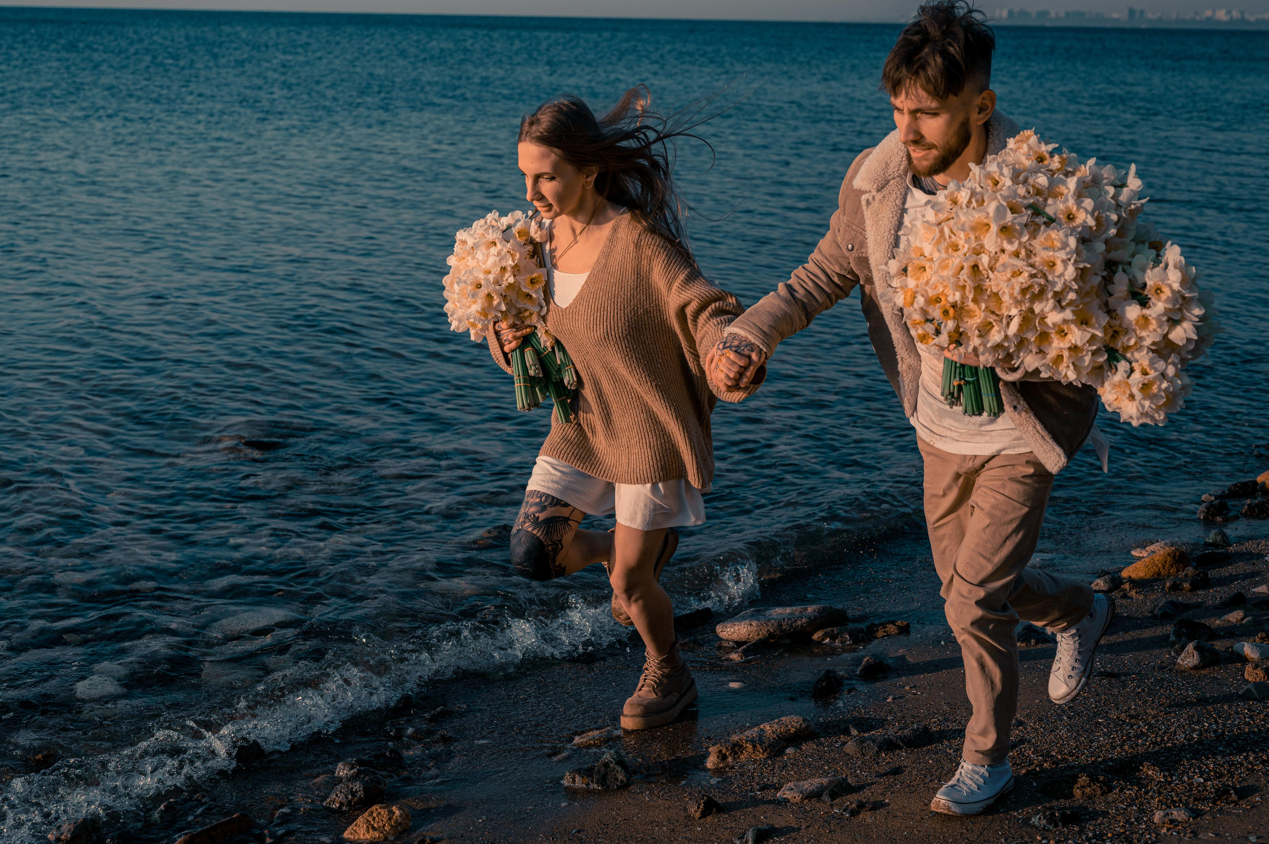 Любовь с нарциссами или рассвет на Фонтанке