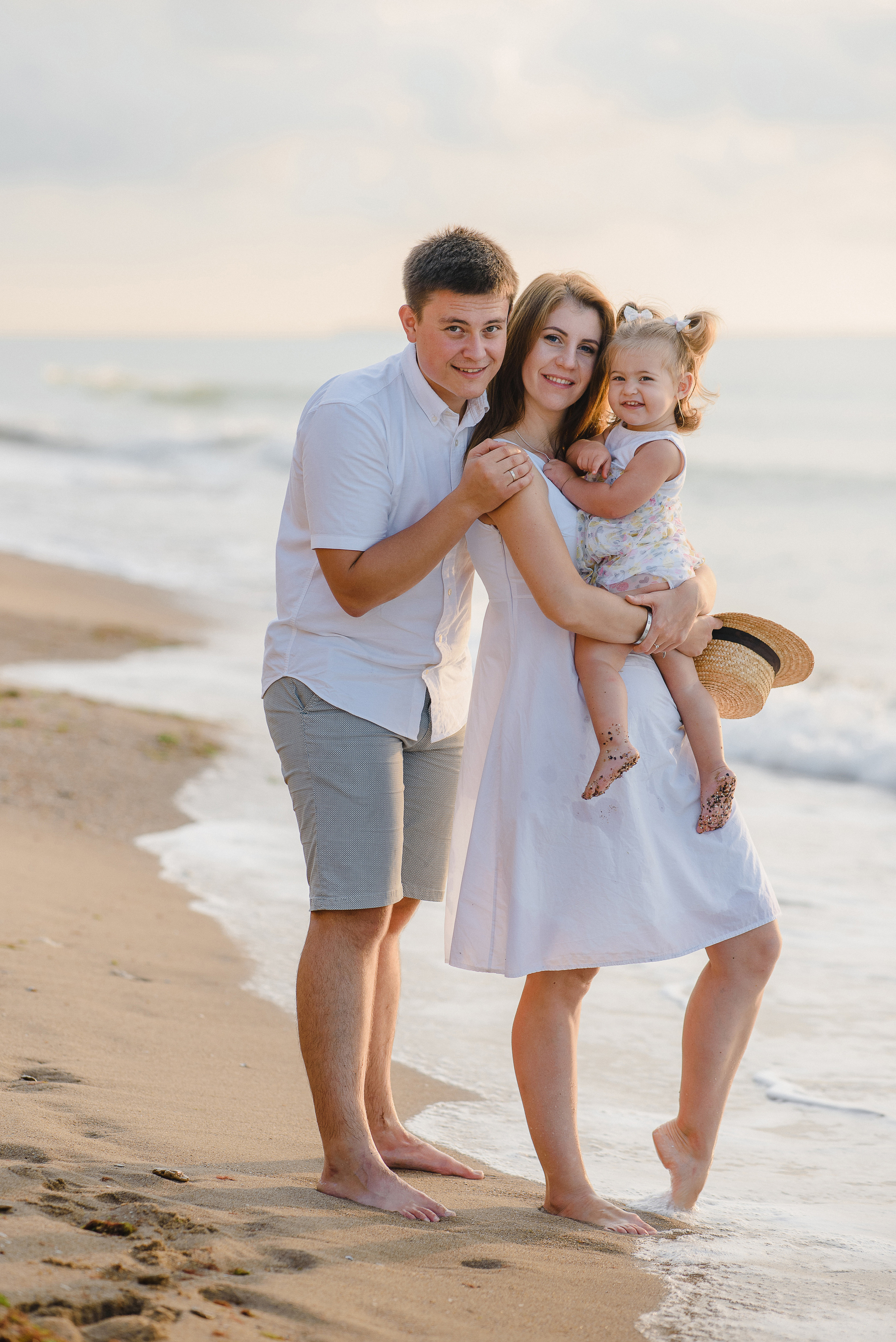 Костя, Марго и Ева на Санжейке