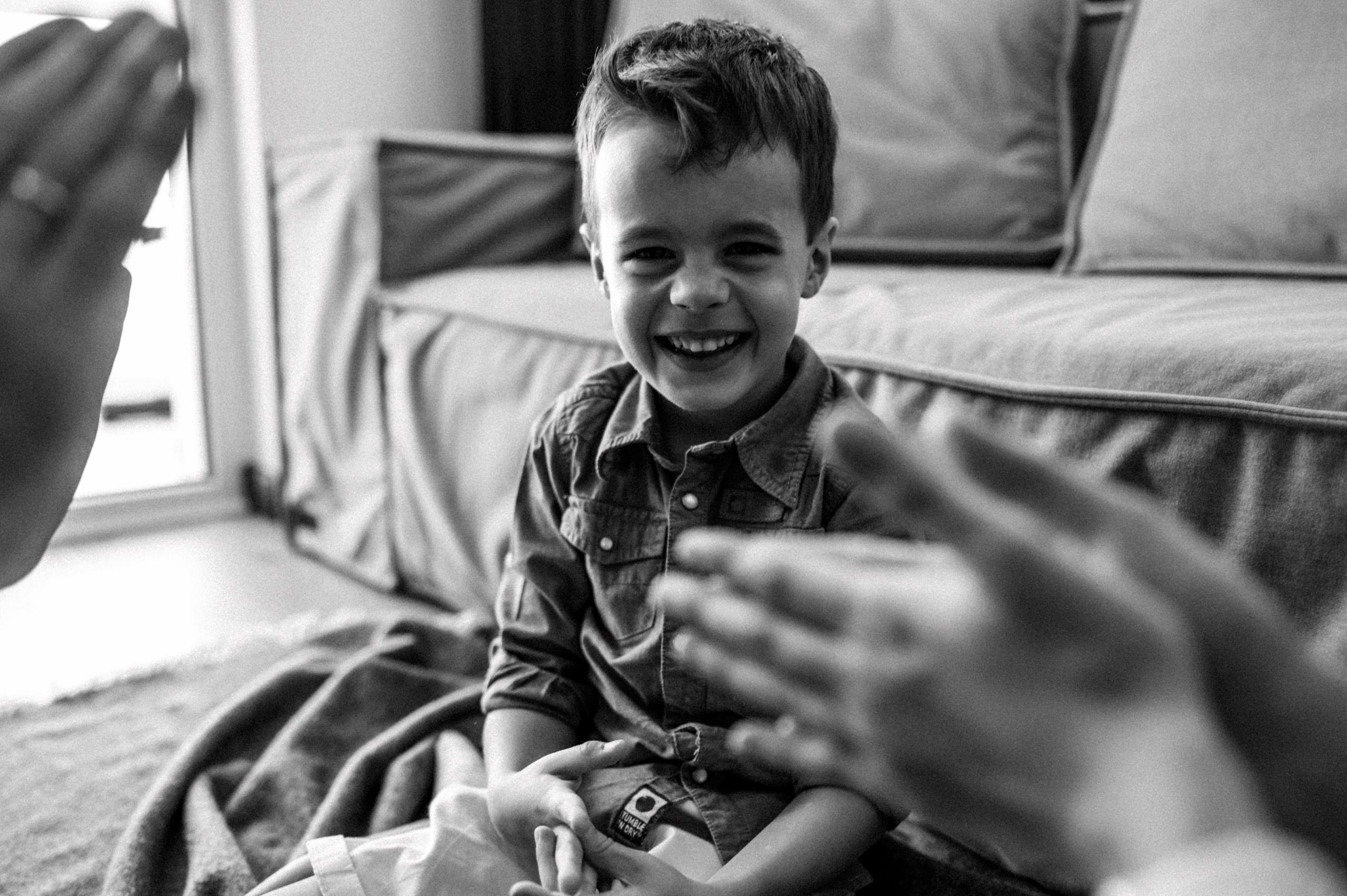 Семейная фотосессия дома