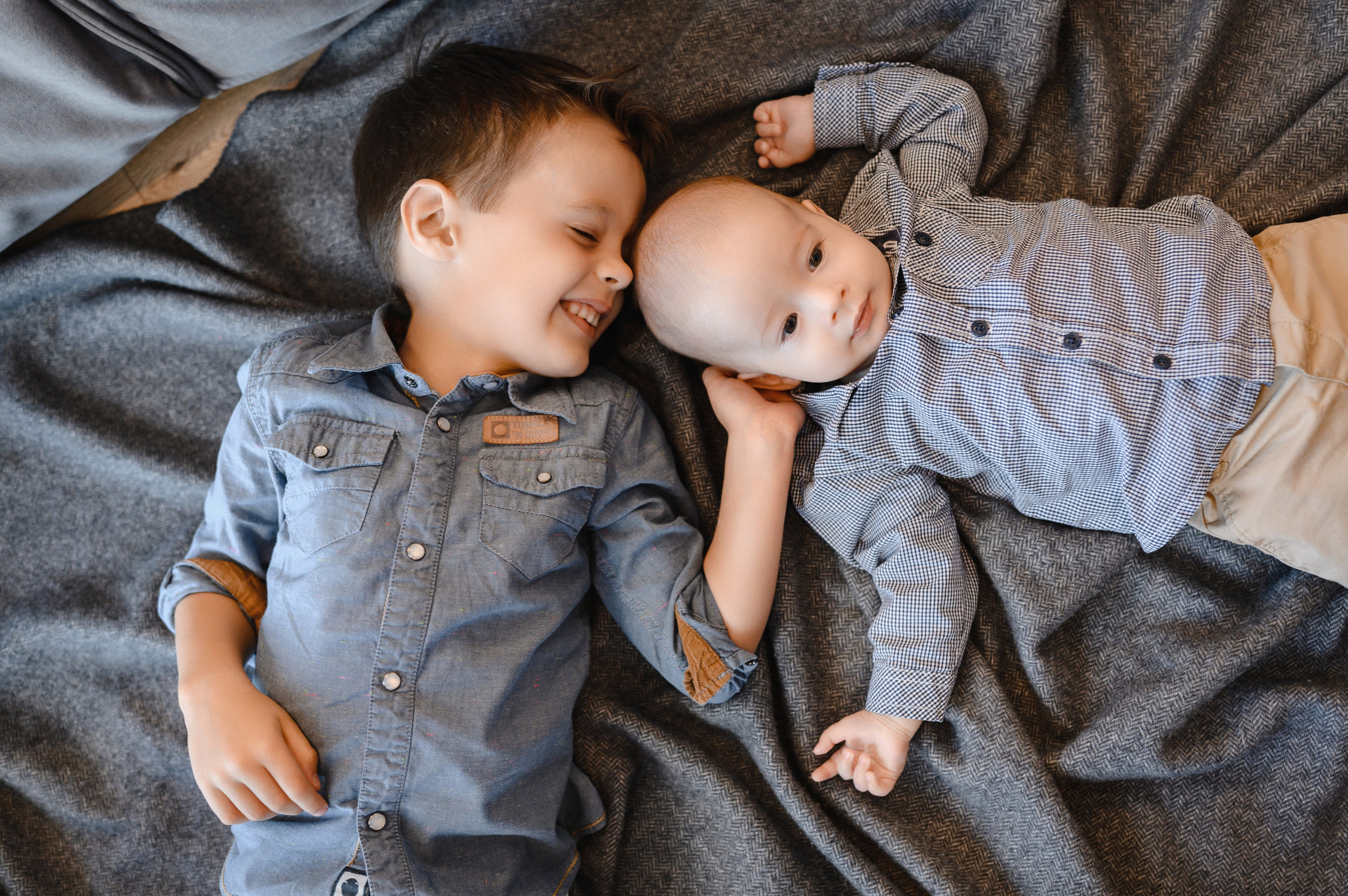 Семейная фотосессия дома