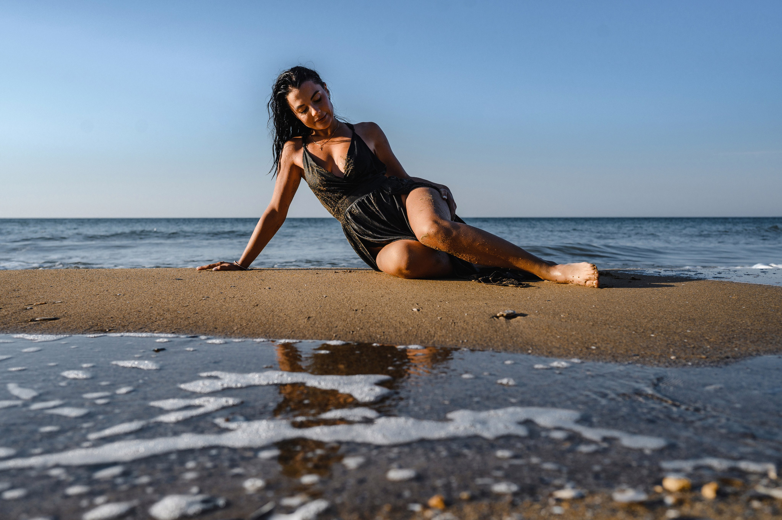 Рассвет на море