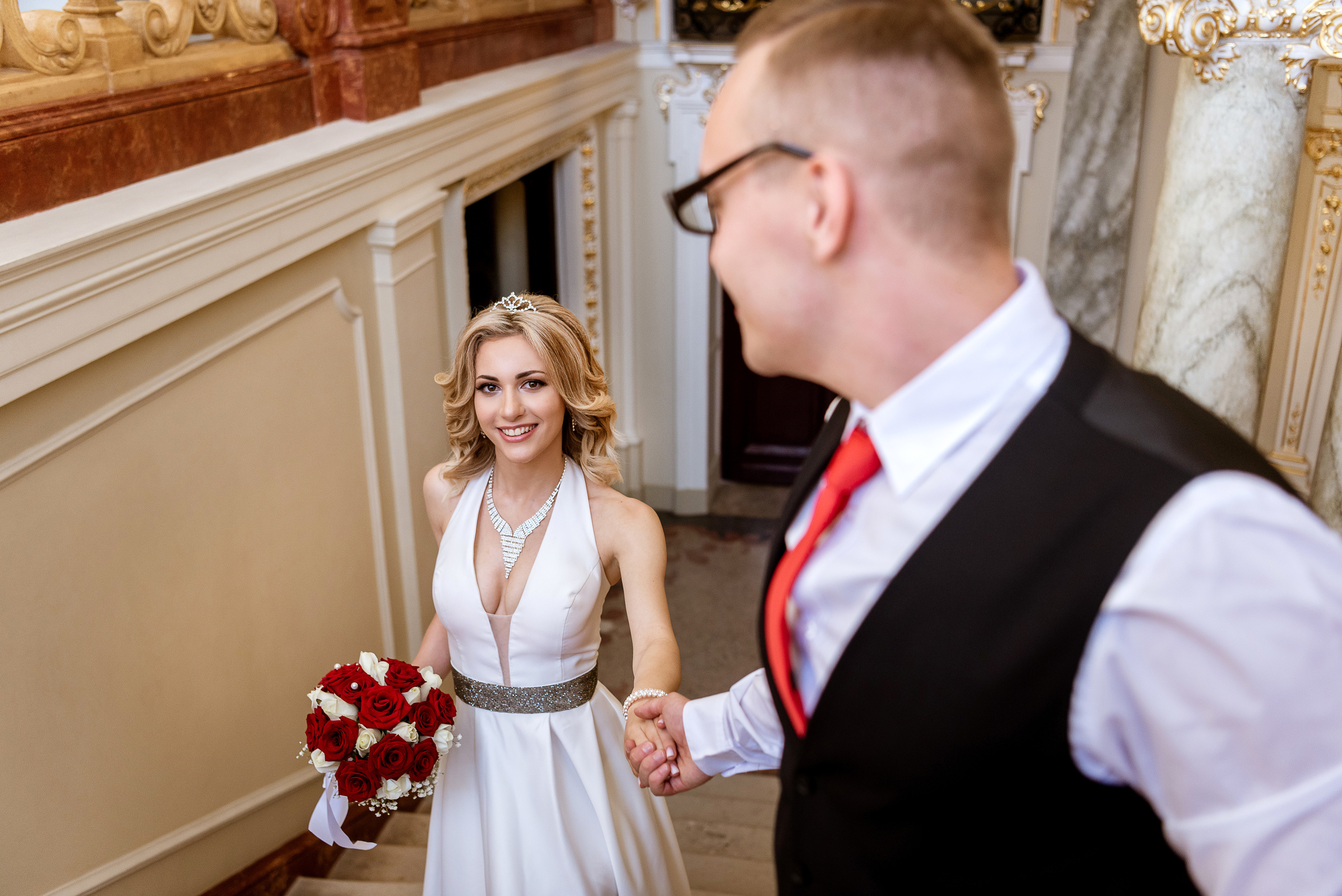 Ваня и Тоня, прогулка по городу и на Фонтанке