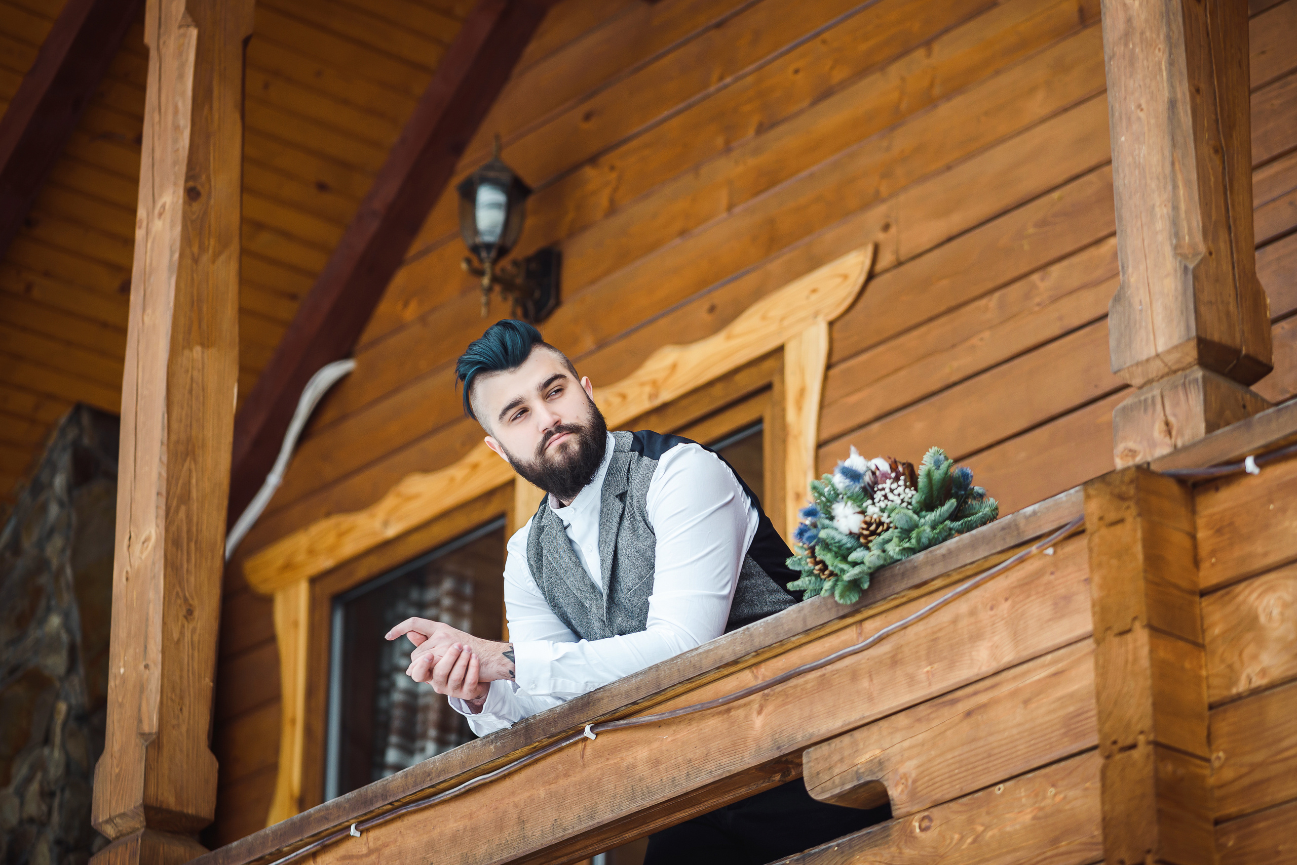 Зимняя свадьба в Карпатах