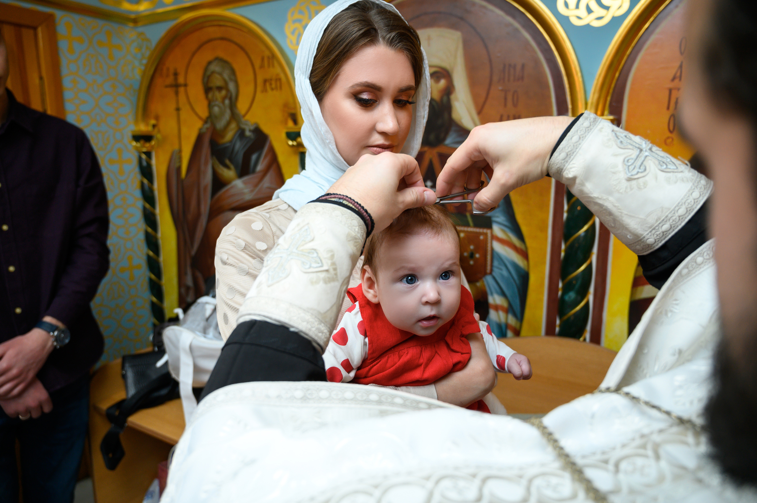 Крещение Евы в Преображенском соборе