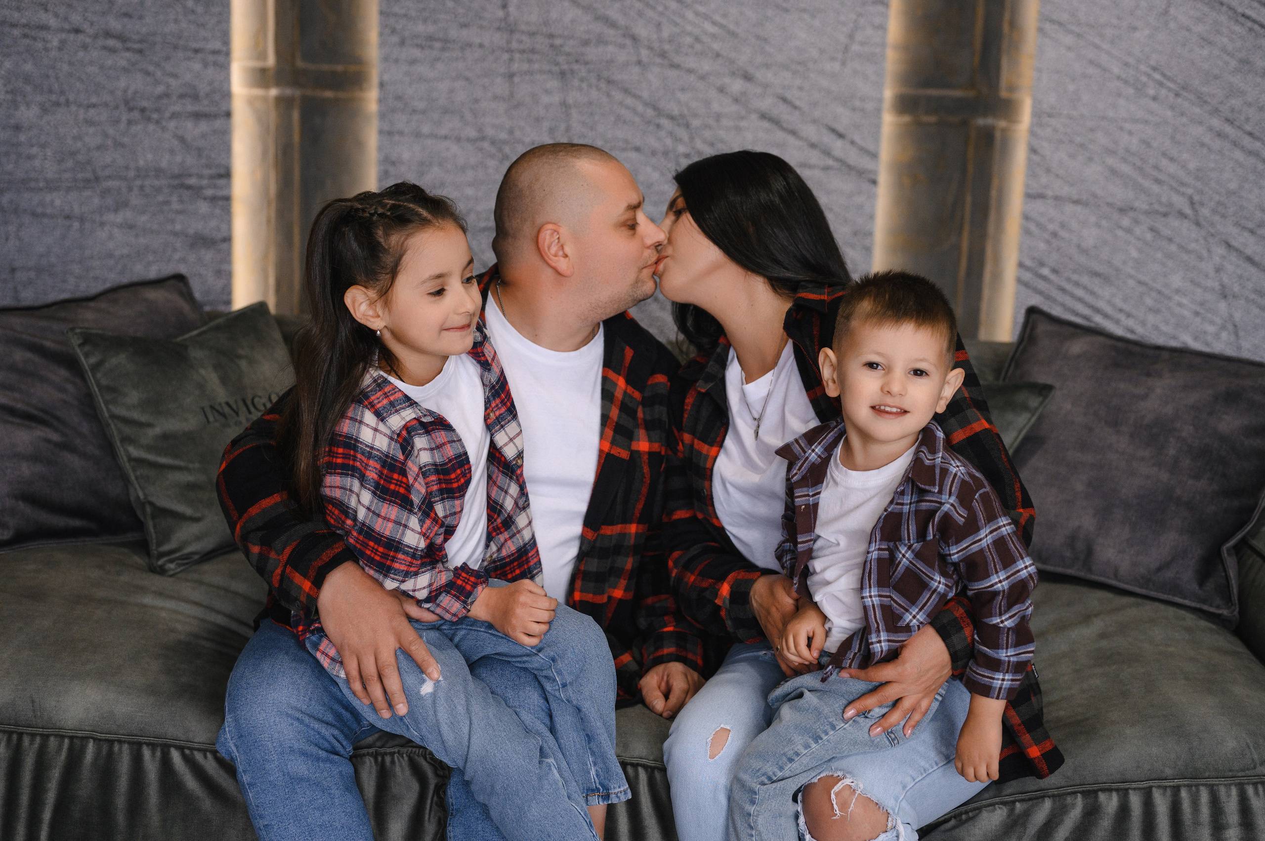 Валик, Валя, Даша и Даня. Кишинев