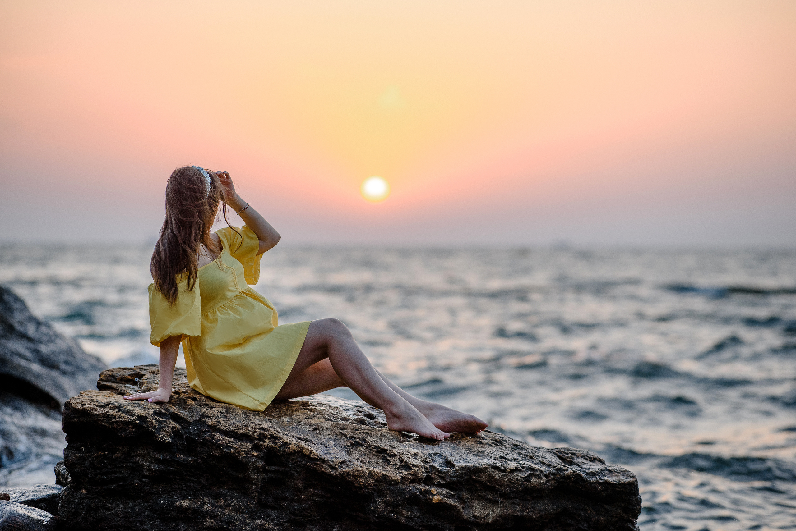 Эля встречает рассвет