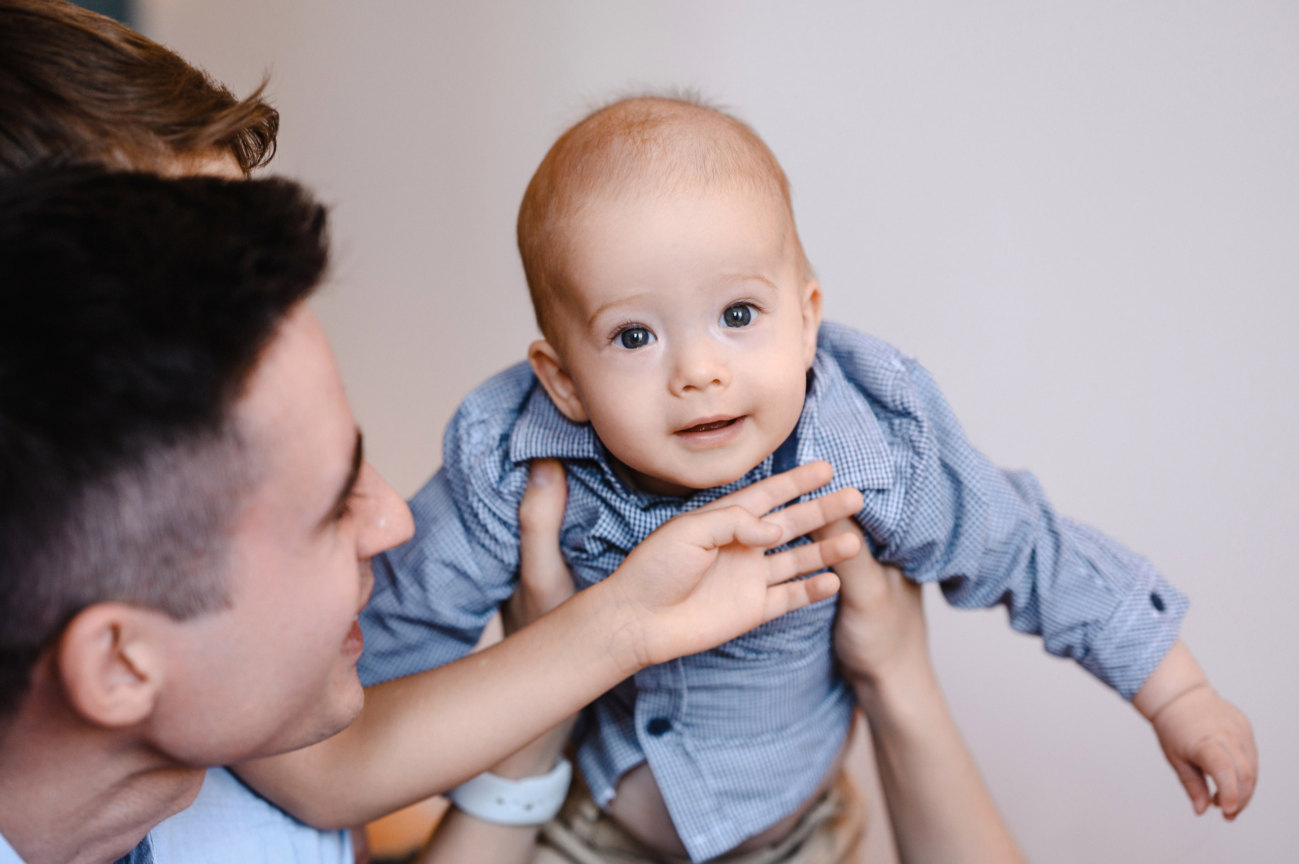 Семейная фотосессия дома