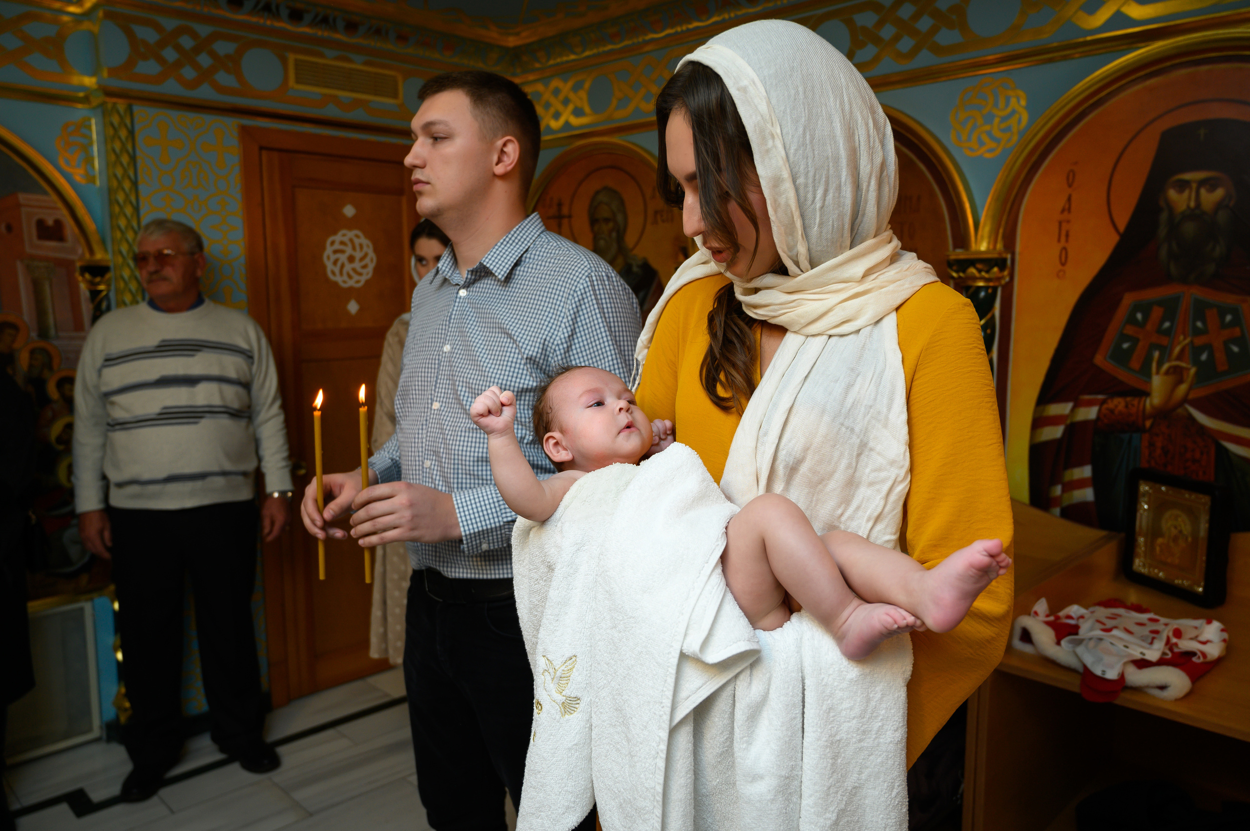 Крещение Евы в Преображенском соборе