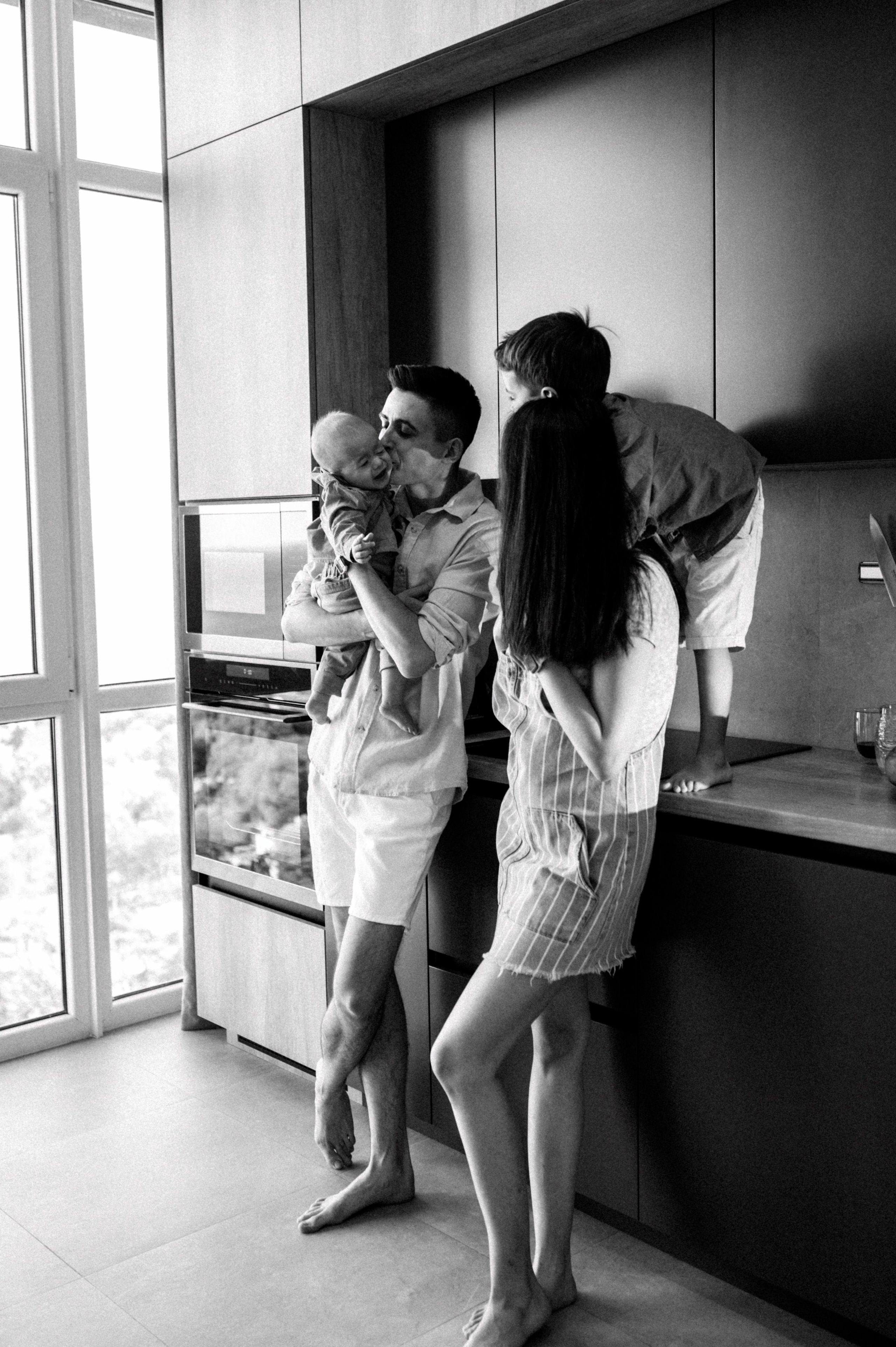 Семейная фотосессия дома