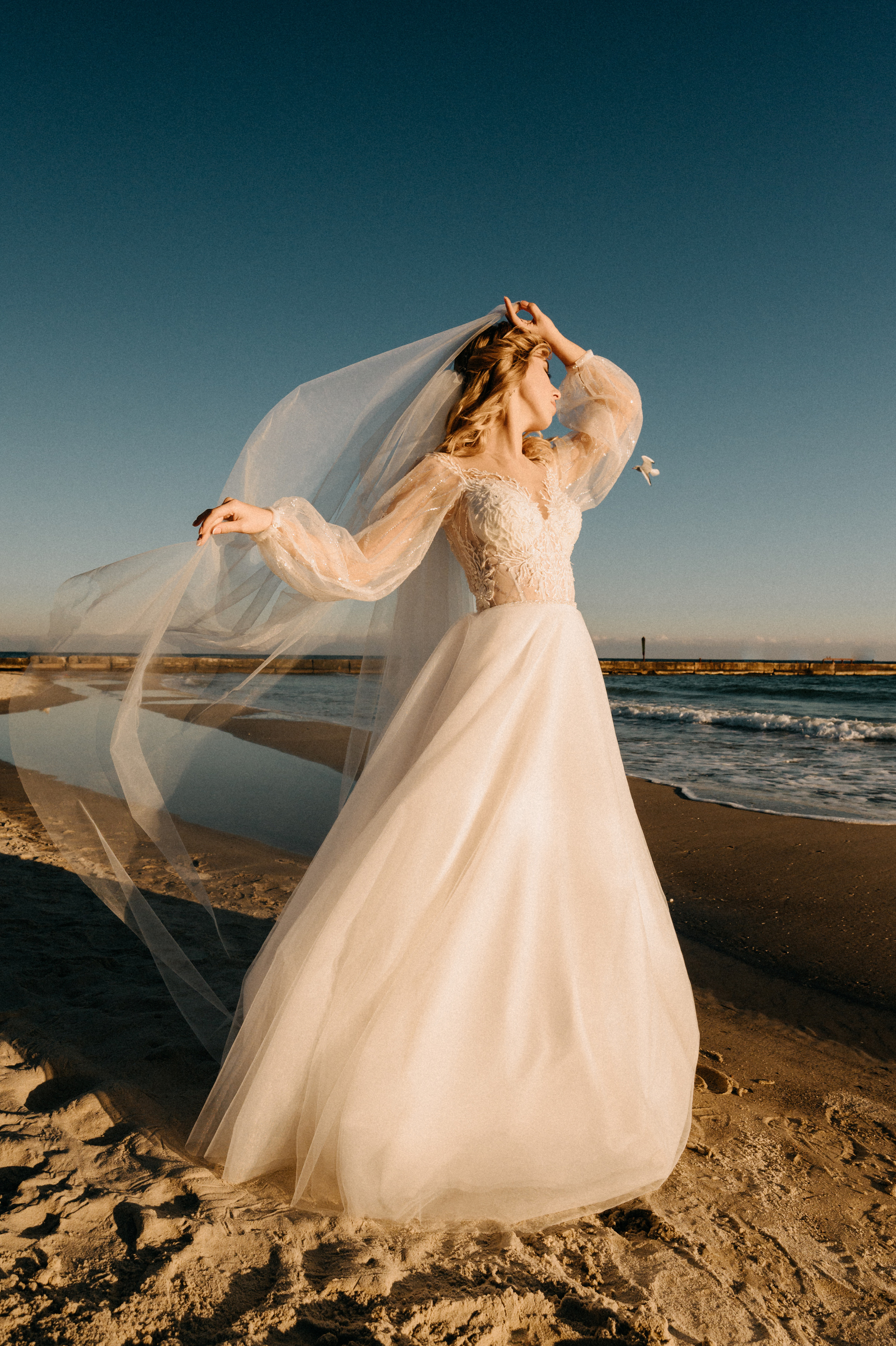 Дима и Света и море в ноябре…