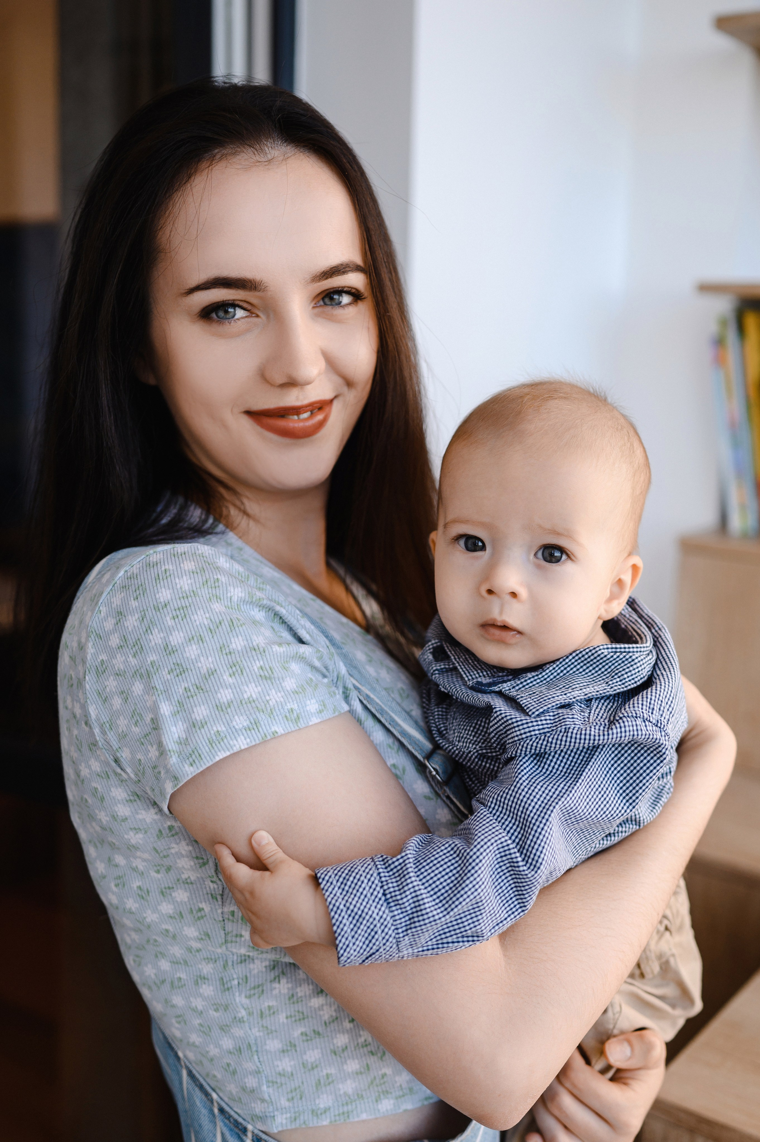 Семейная фотосессия дома