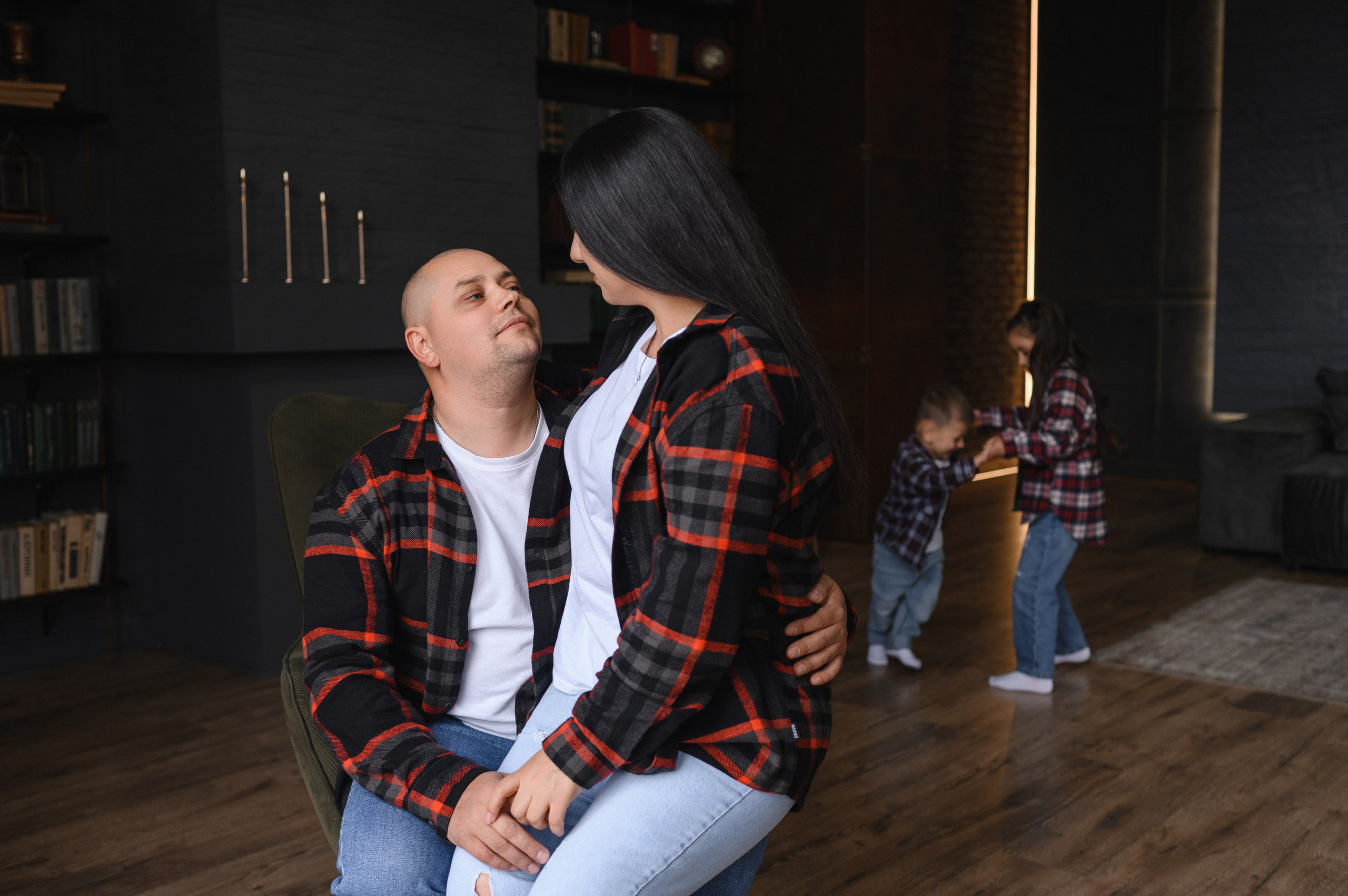 Валик, Валя, Даша и Даня. Кишинев