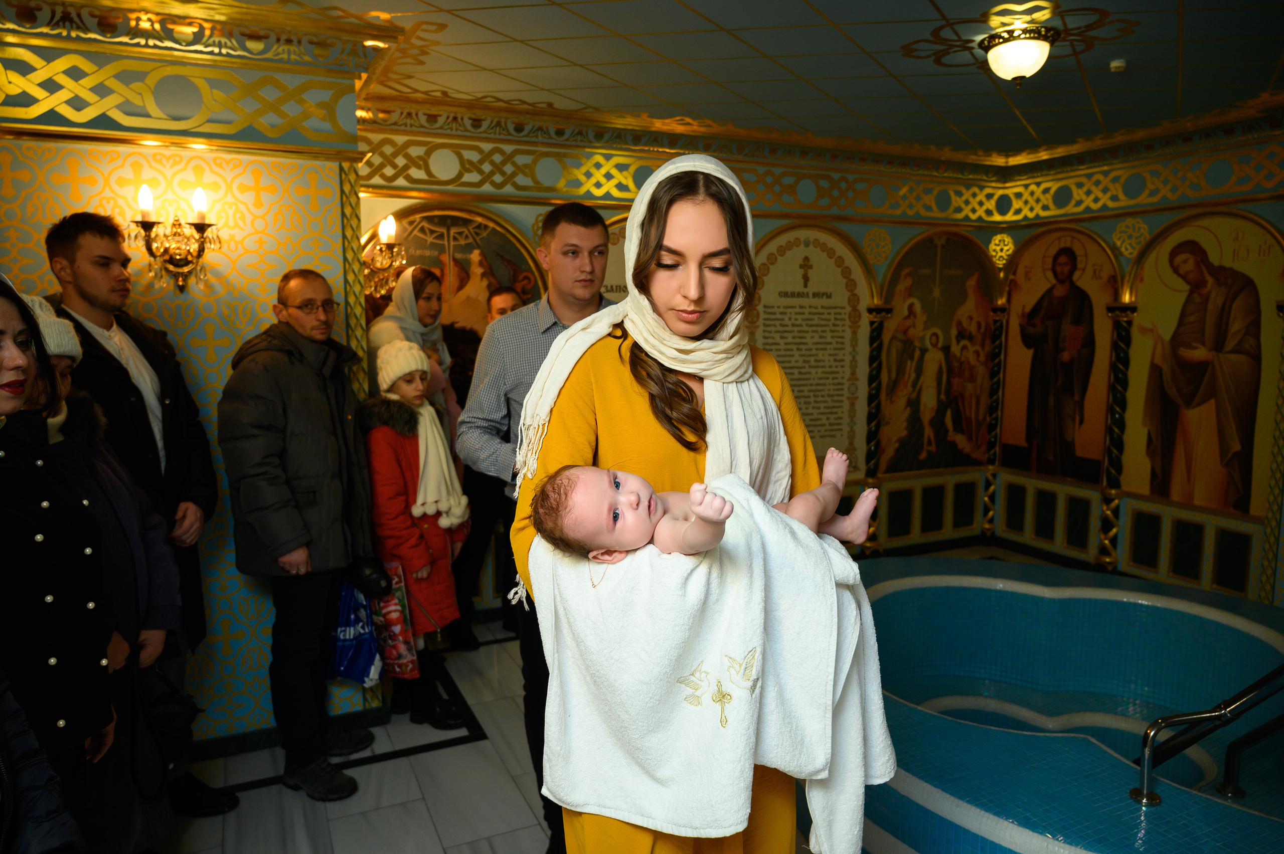 Крещение Евы в Преображенском соборе