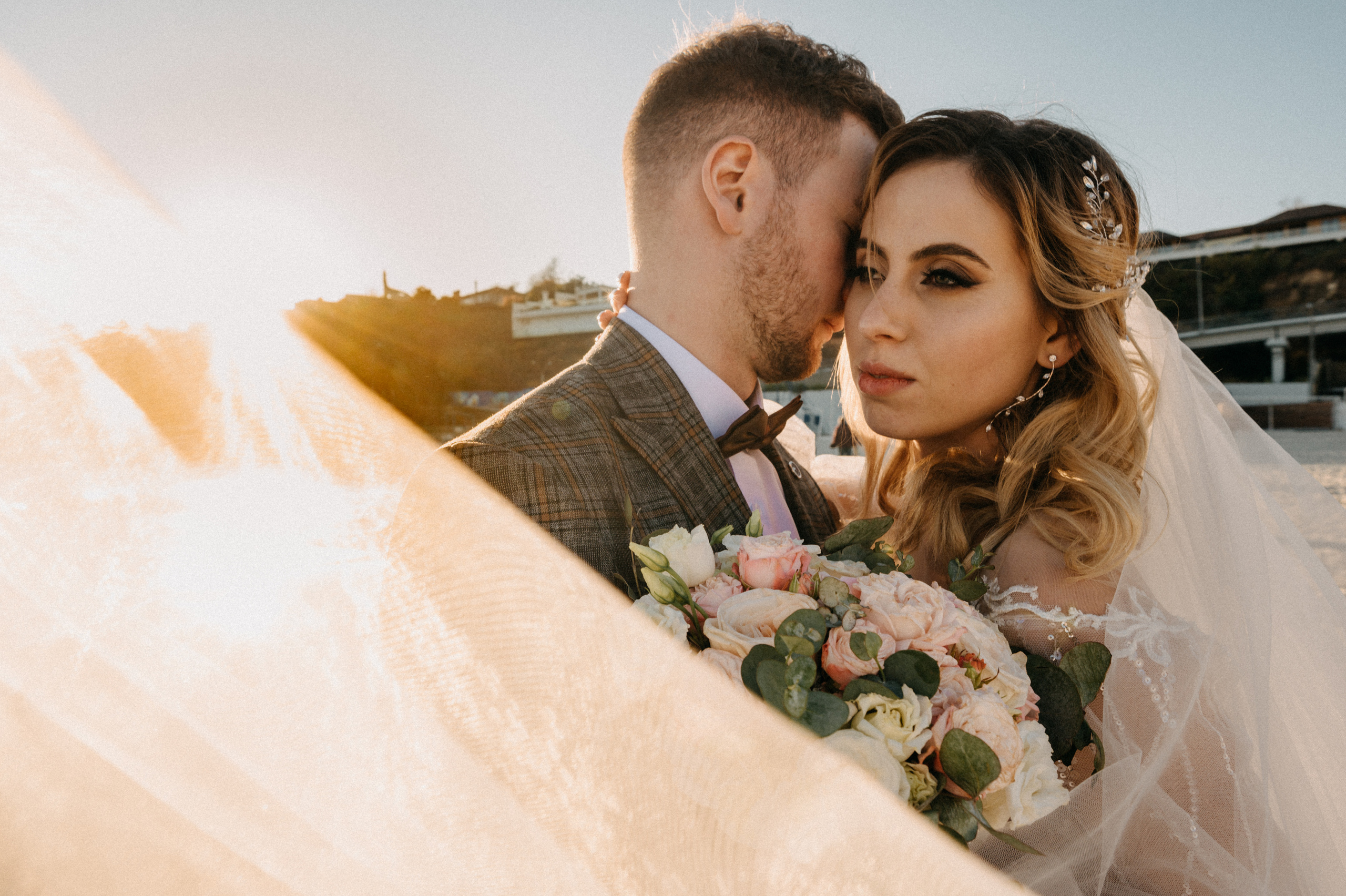 Дима и Света и море в ноябре…