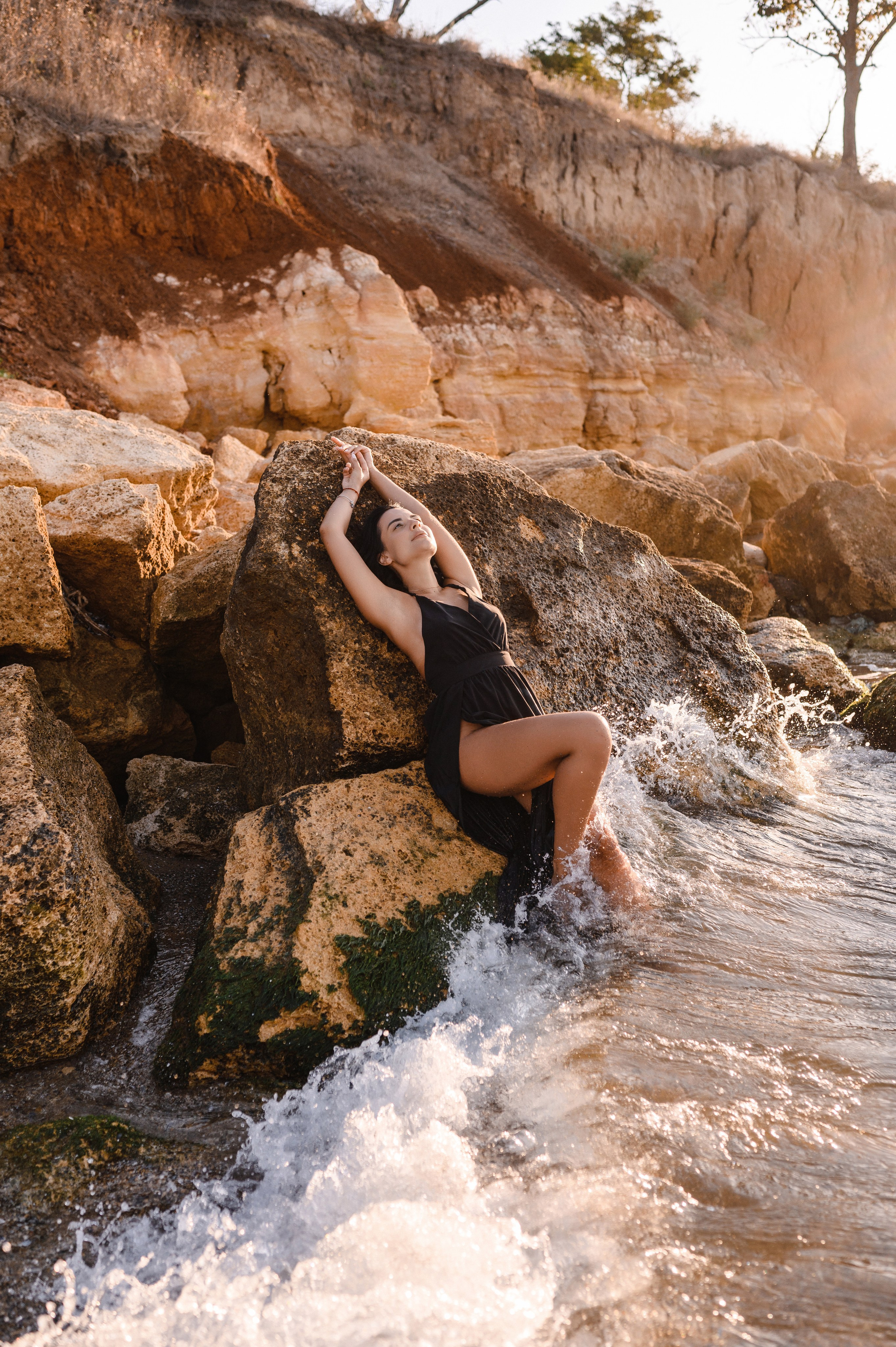 Рассвет на море