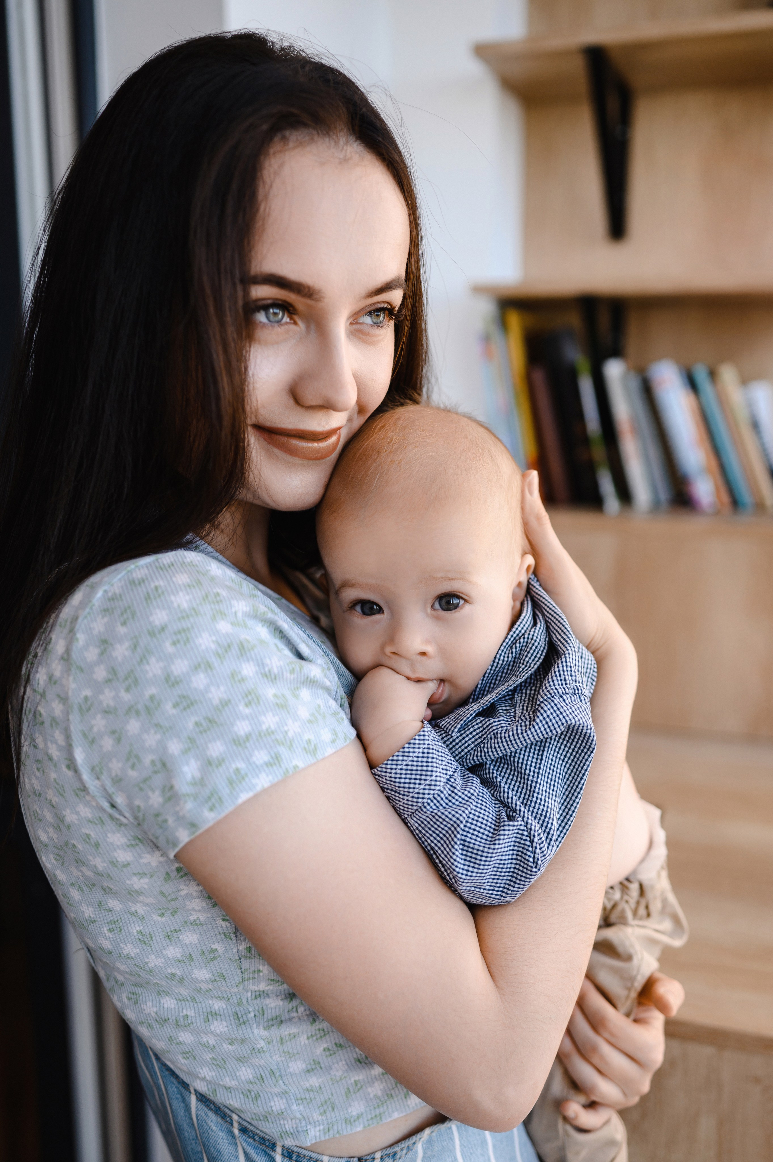 Семейная фотосессия дома