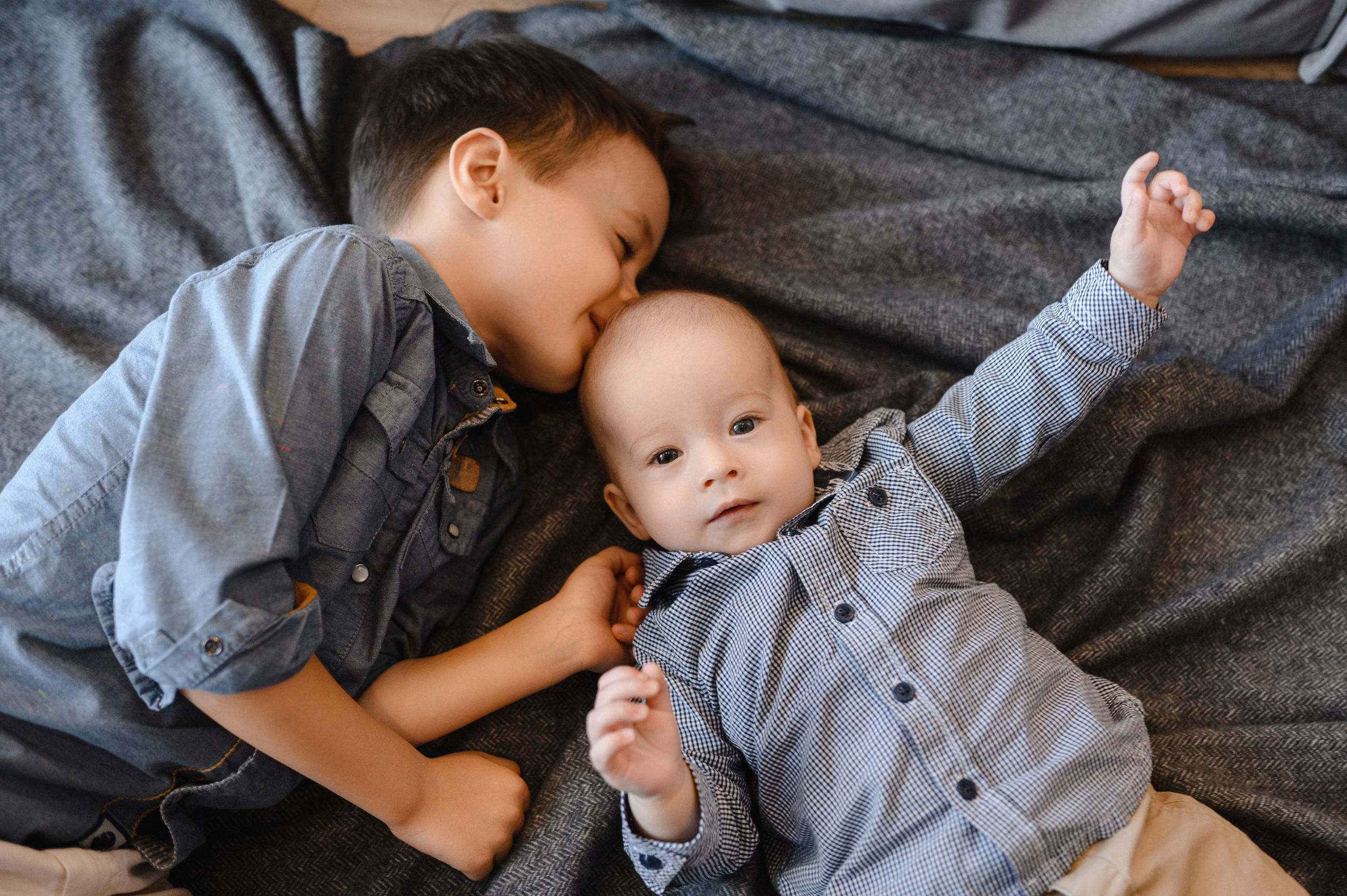 Семейная фотосессия дома