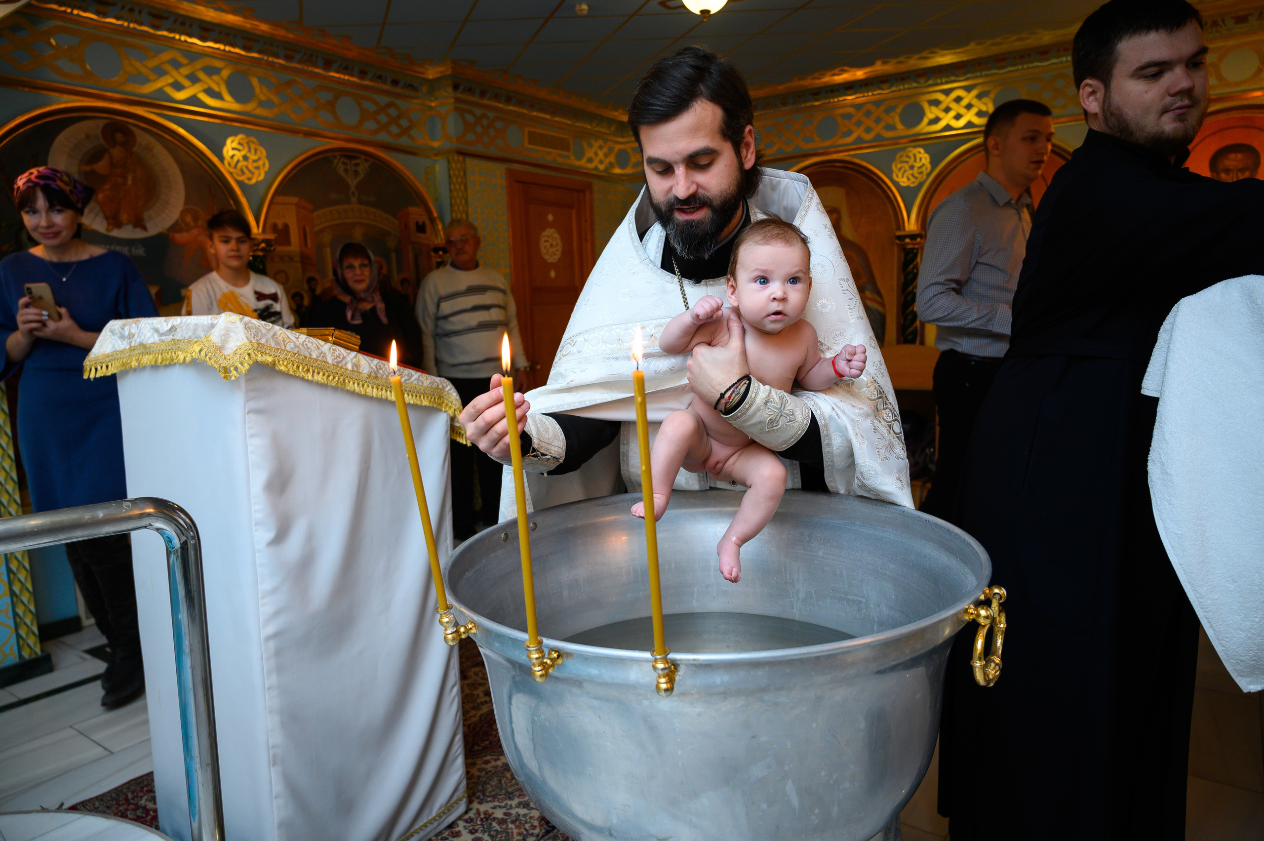 Крещение Евы в Преображенском соборе