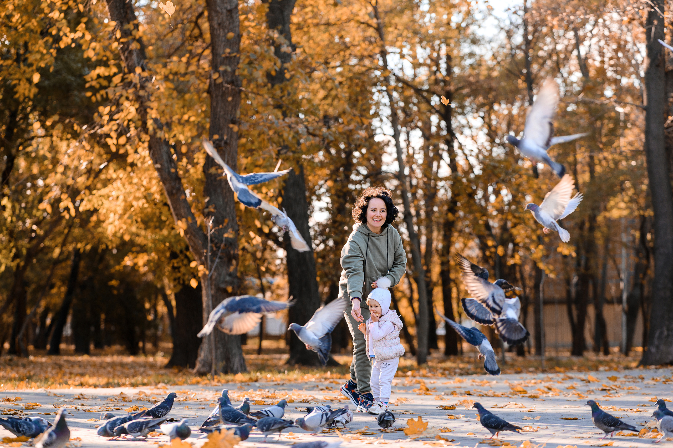 Осенняя прогулка в парке