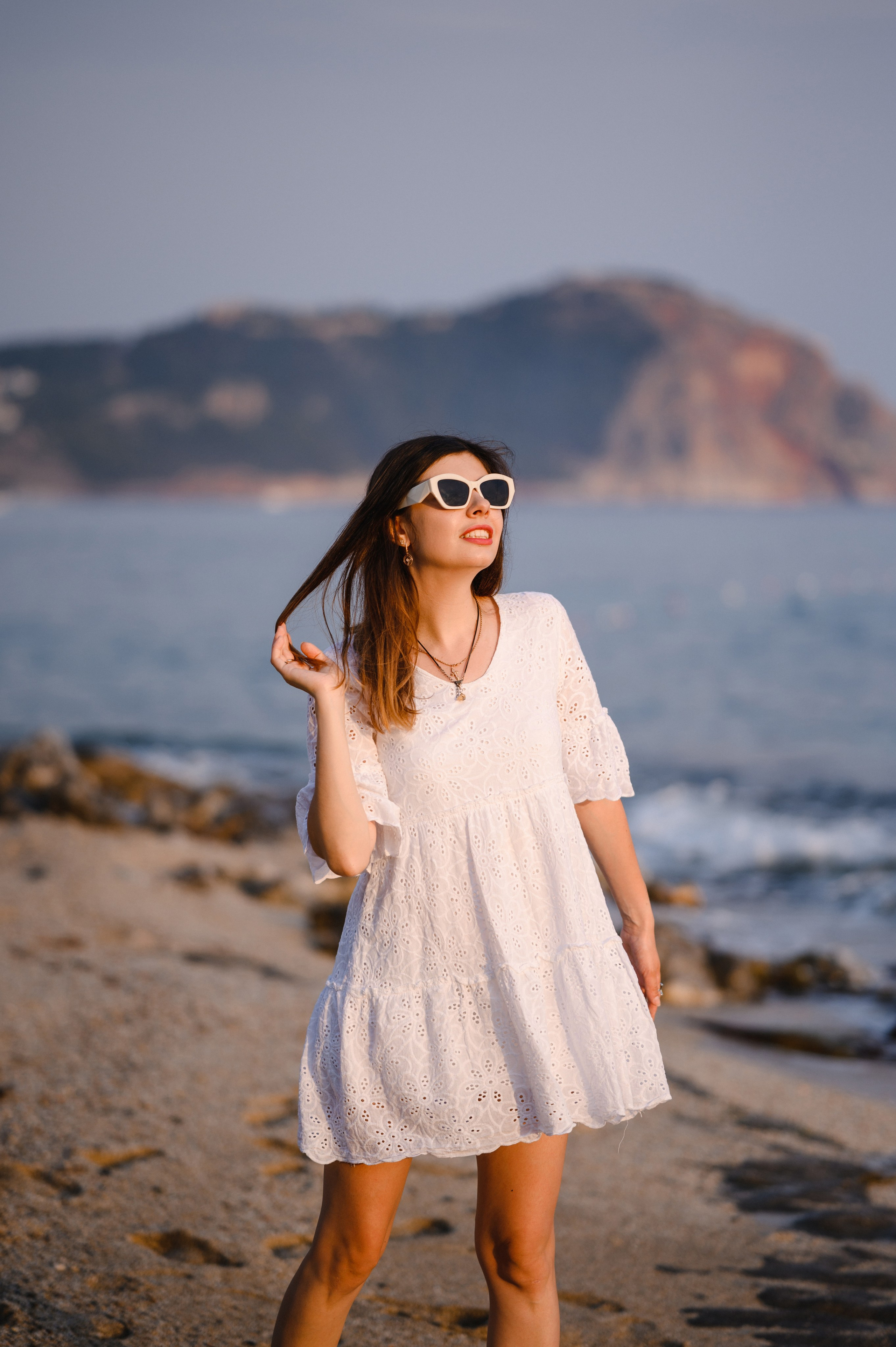 Фотосессия на пляже на закате, Аланья