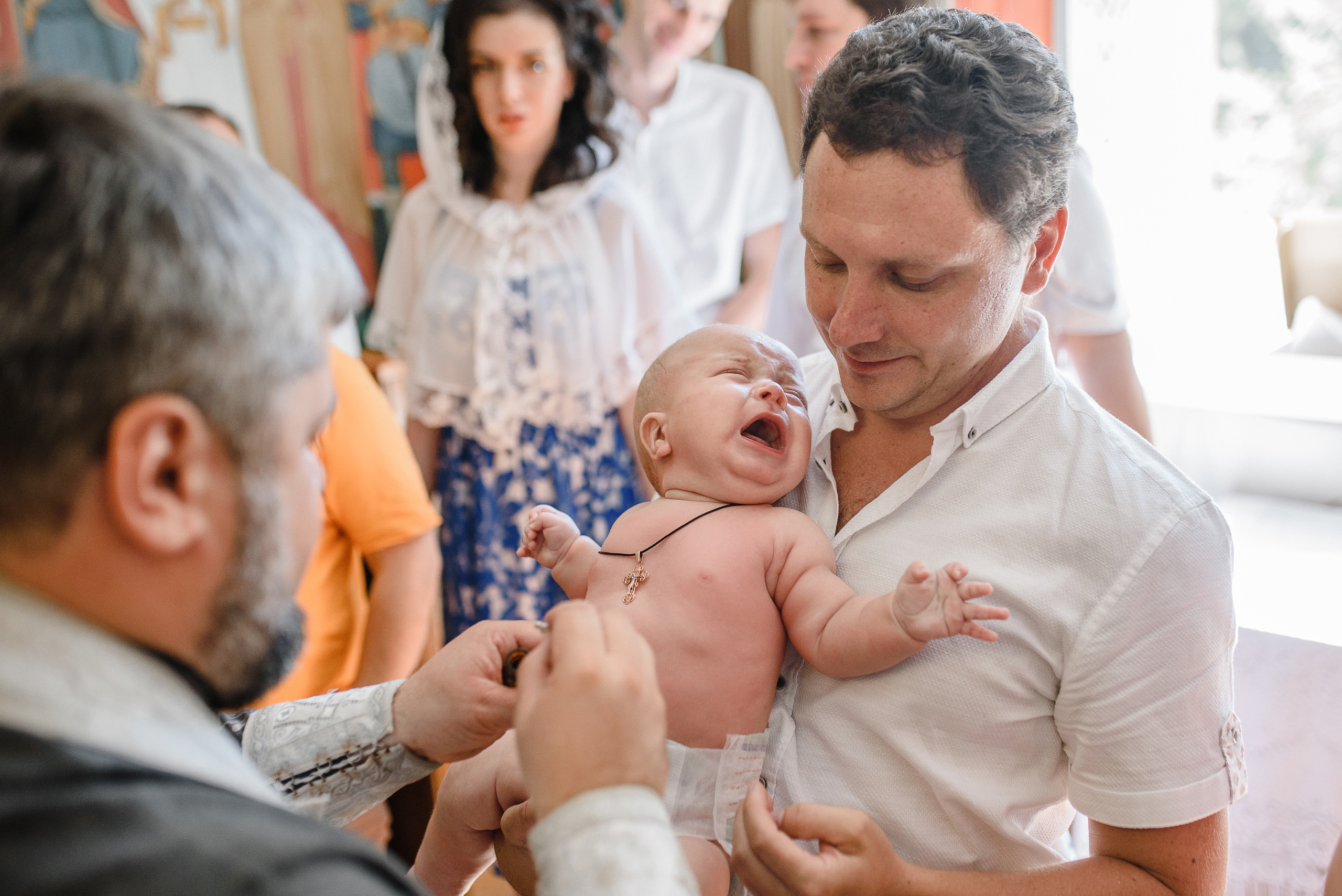 Крестины Кирилла собор Марии Магдалины