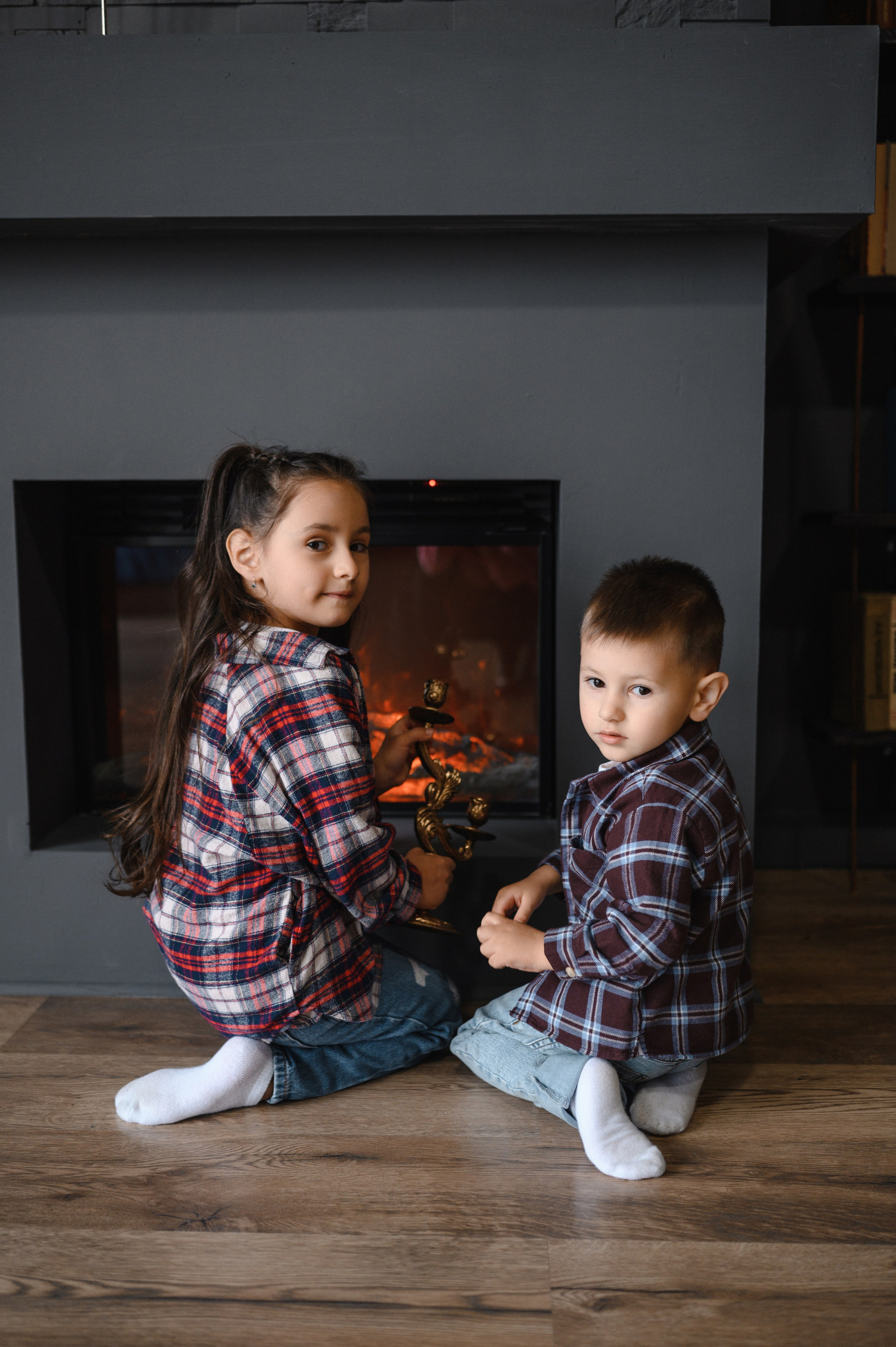 Валик, Валя, Даша и Даня. Кишинев