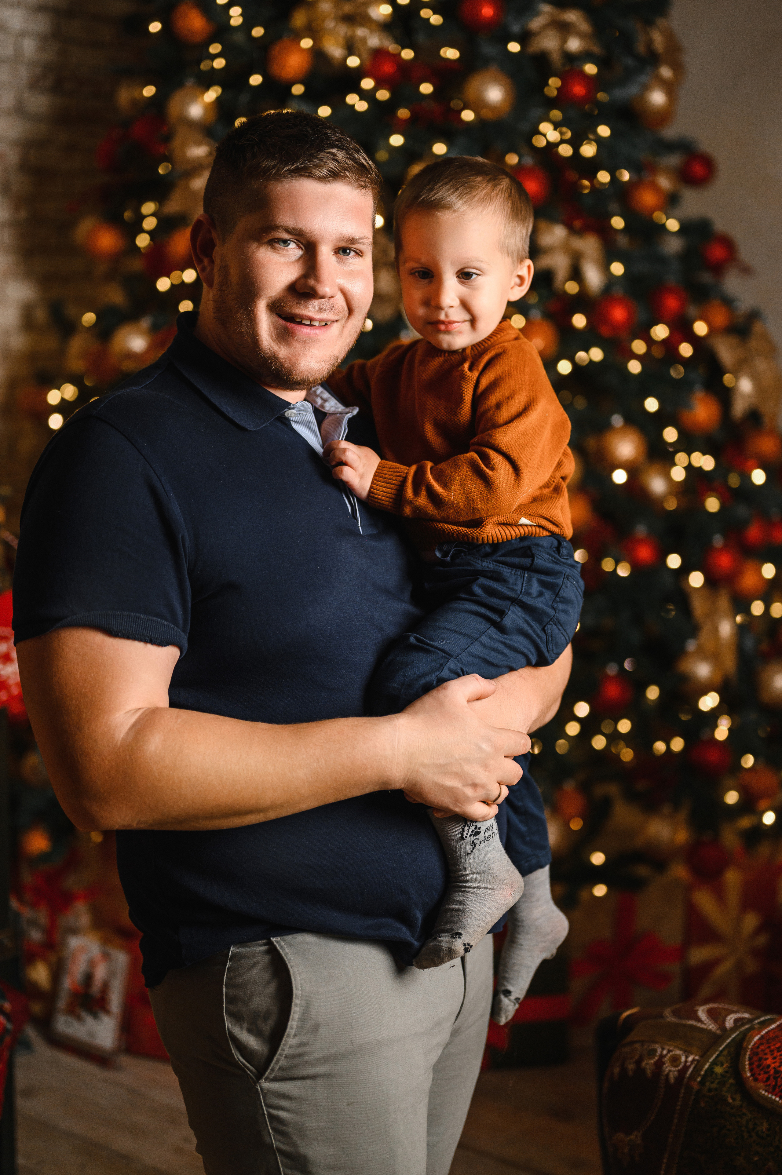 Новогодняя семейная сьемка для Паличевых. Budu Art