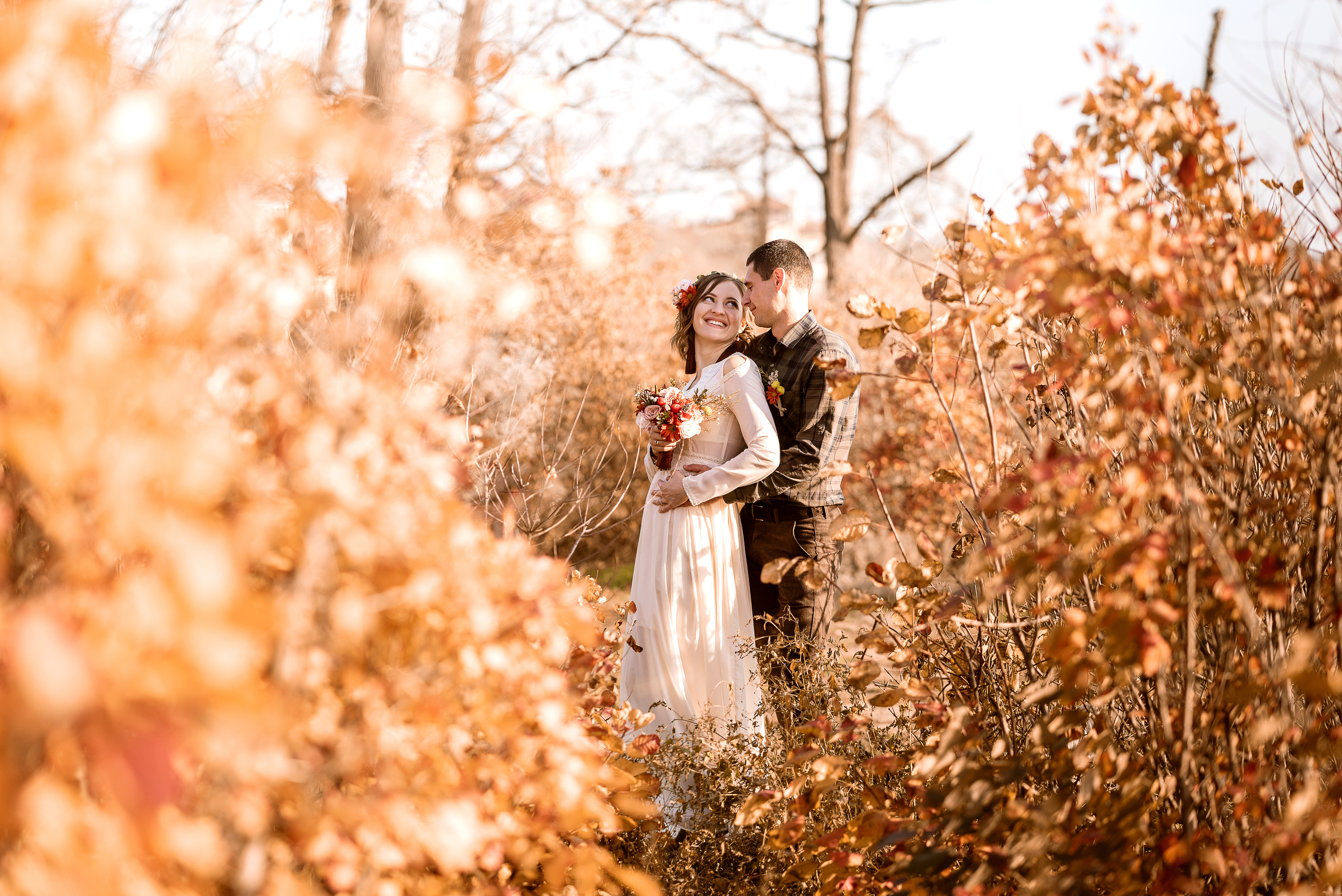 Осень и море, свадебная фотопрогулка