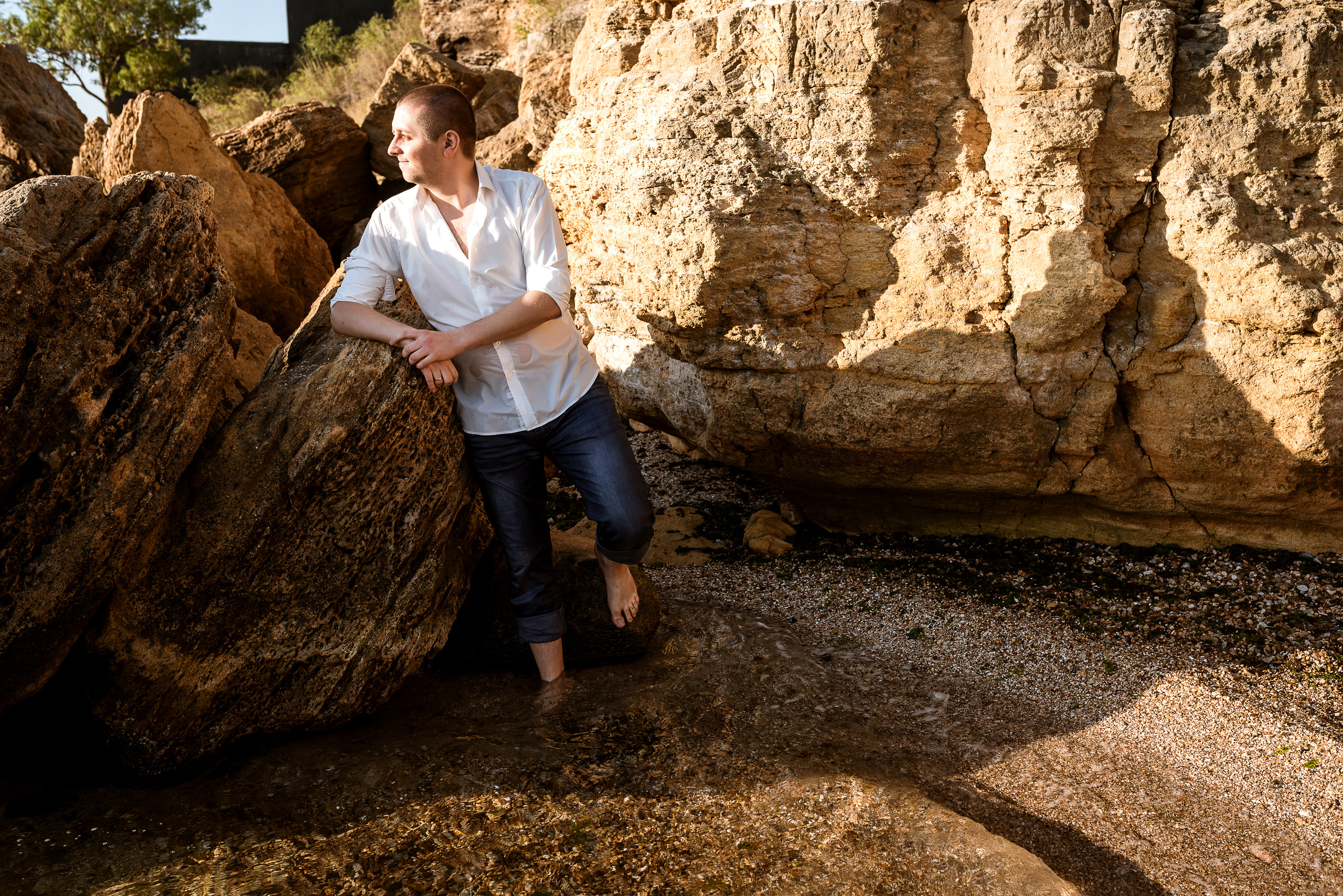 Морской рассвет. Паша и Наташа