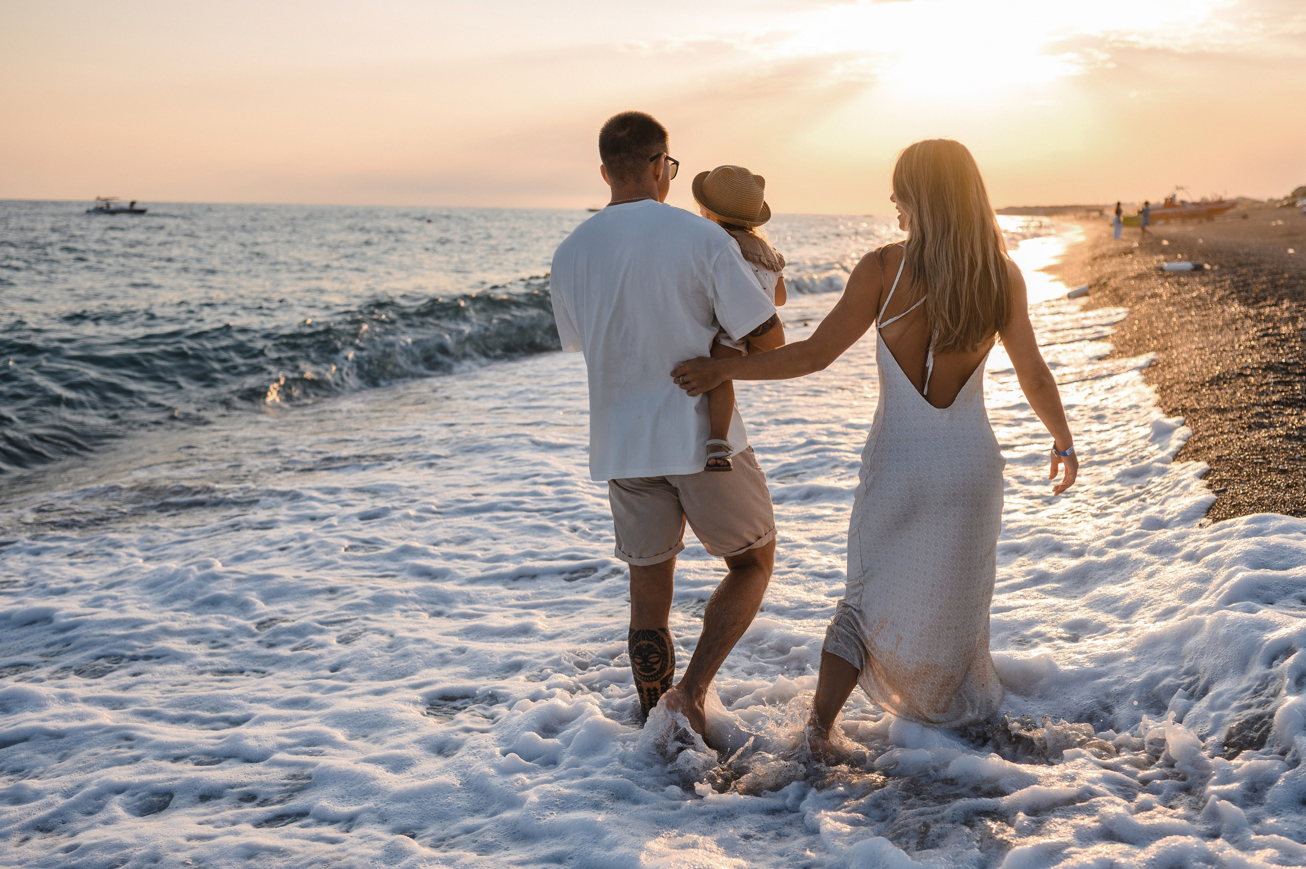 Кристина, Леша и Диана в Сиде