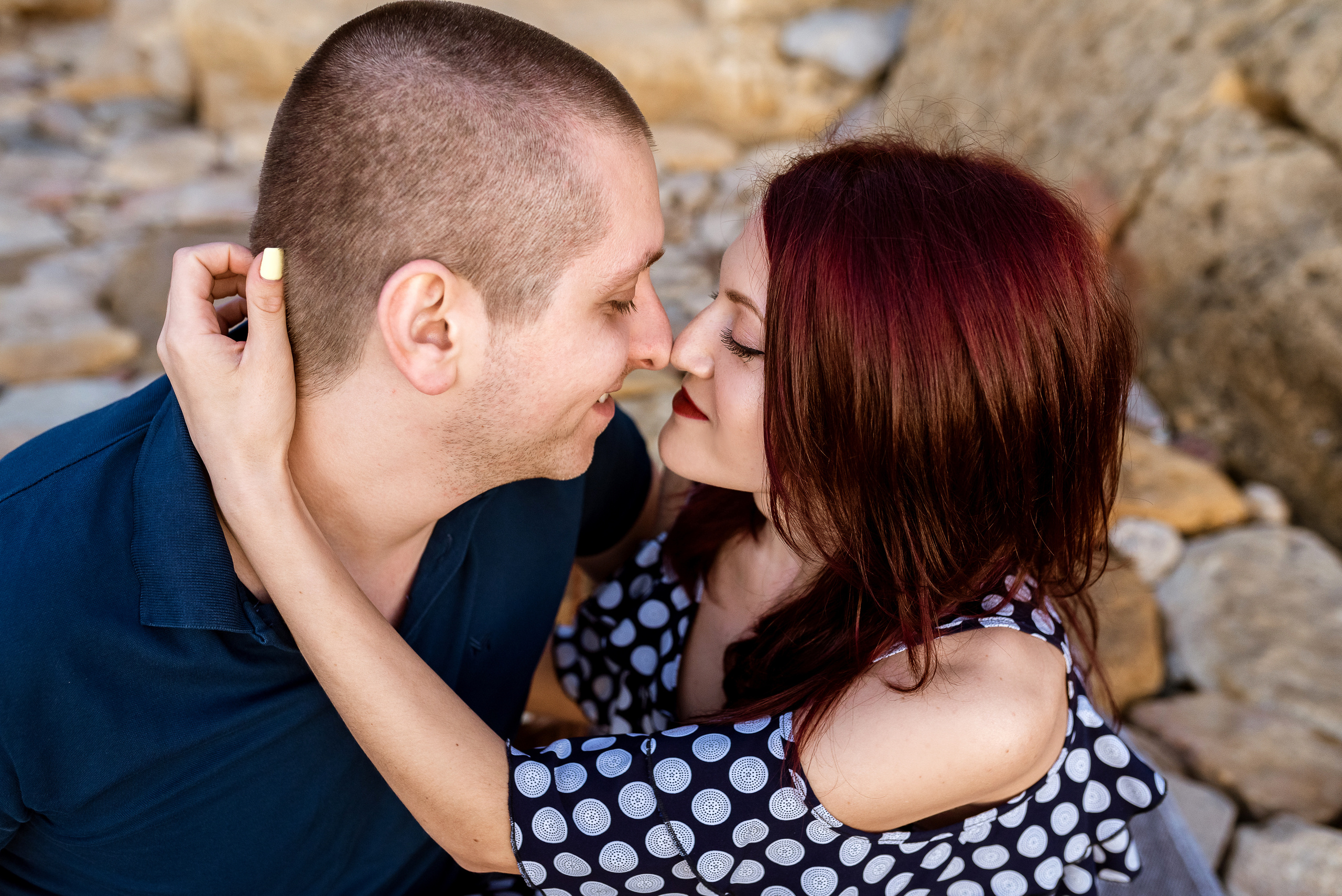 Морской рассвет. Паша и Наташа