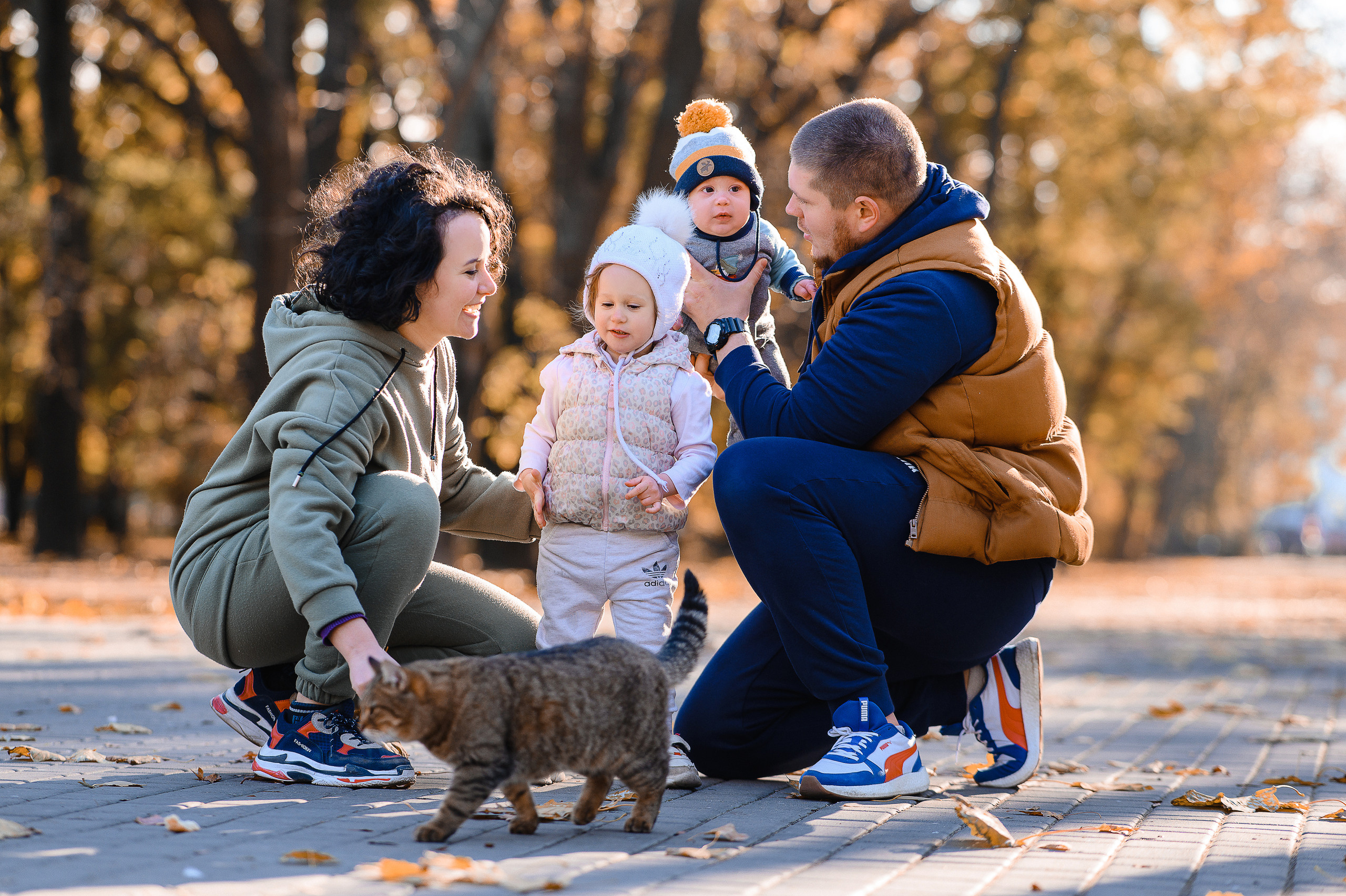 Осенняя прогулка в парке