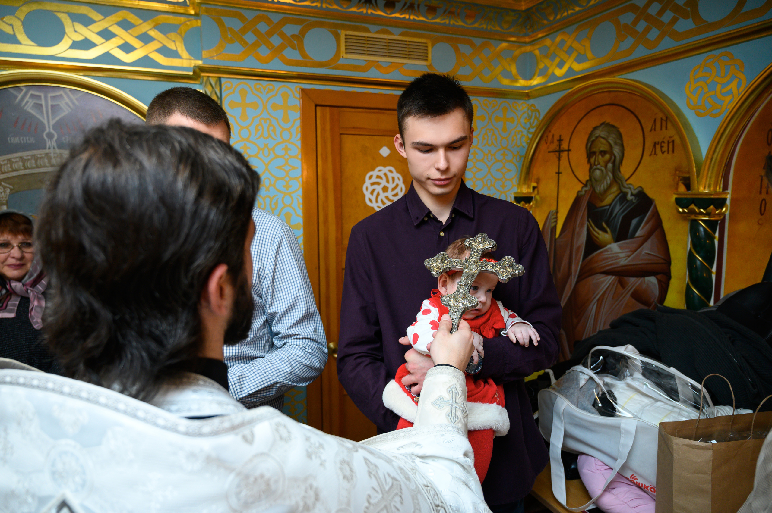 Крещение Евы в Преображенском соборе