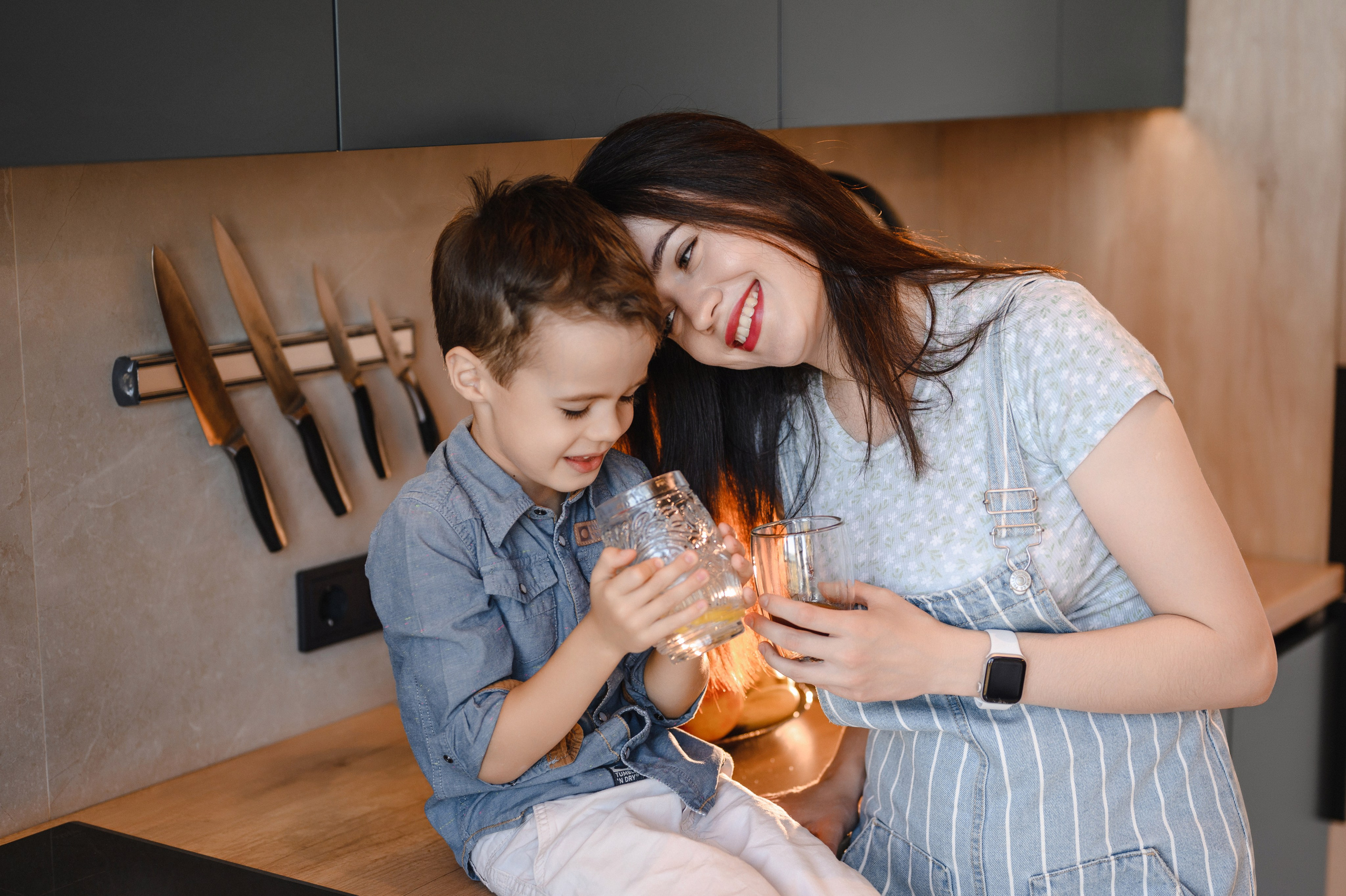 Семейная фотосессия дома