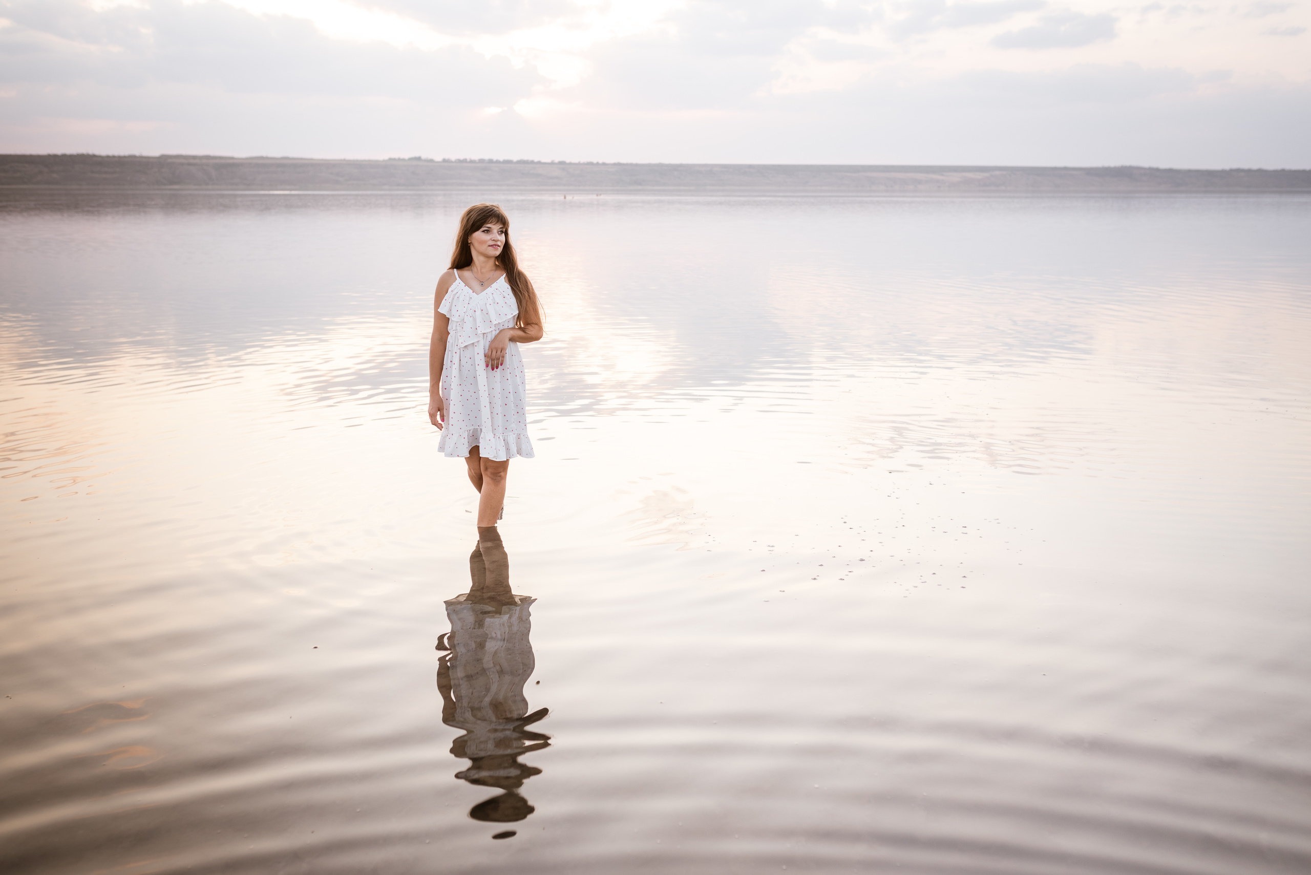 Дина и Тима на Куяльнике