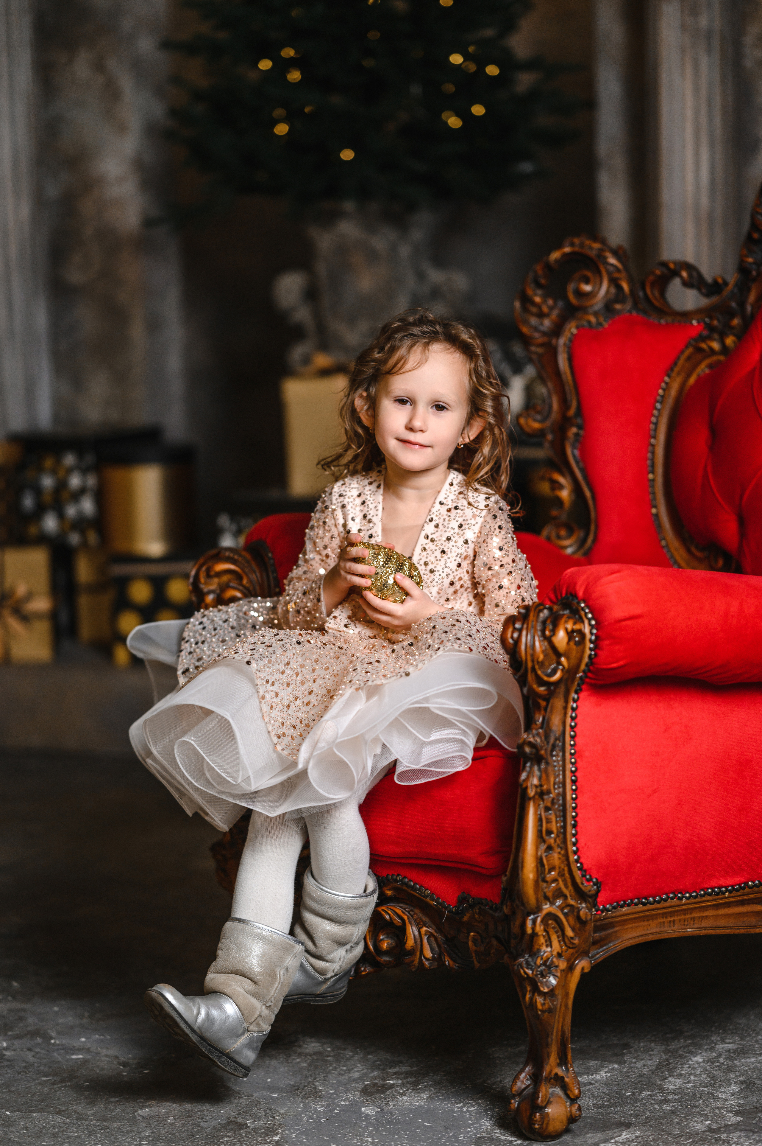 Новогодняя семейная сьемка для Паличевых. Budu Art