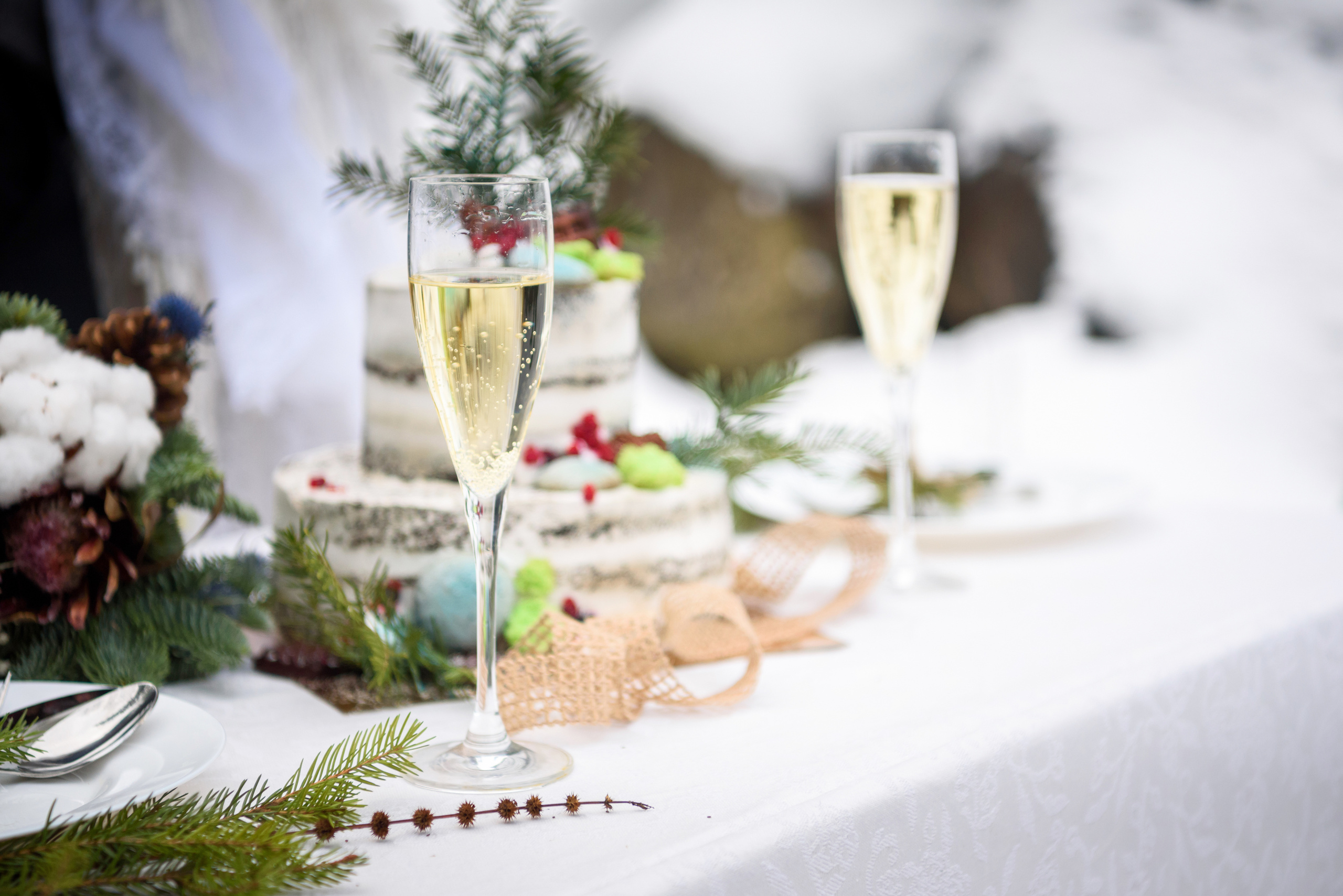 Зимняя свадьба в Карпатах