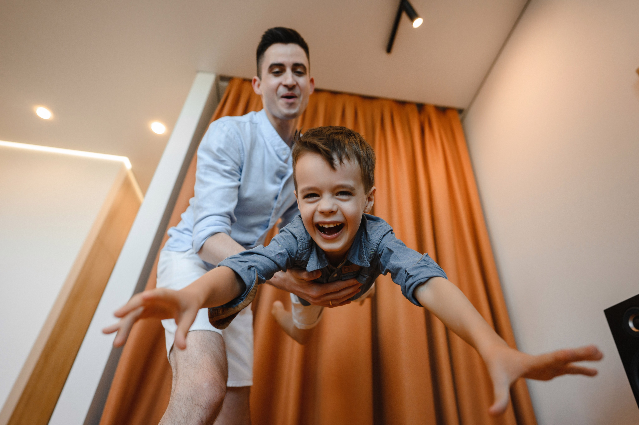 Семейная фотосессия дома