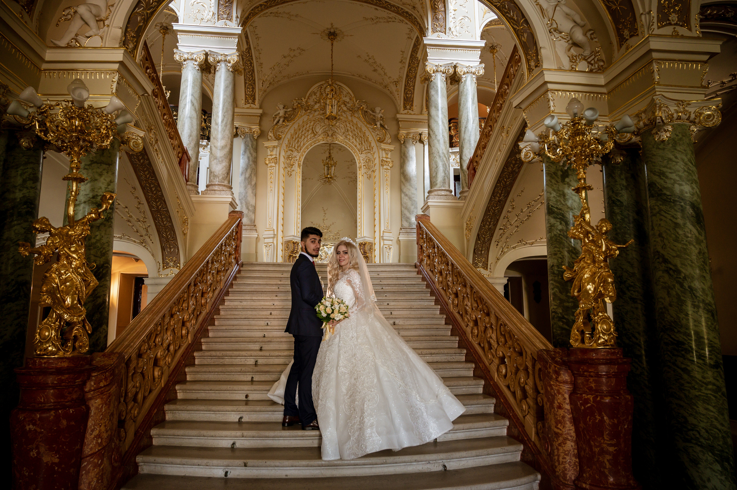 Свадебная прогулка Аслана и Юлии