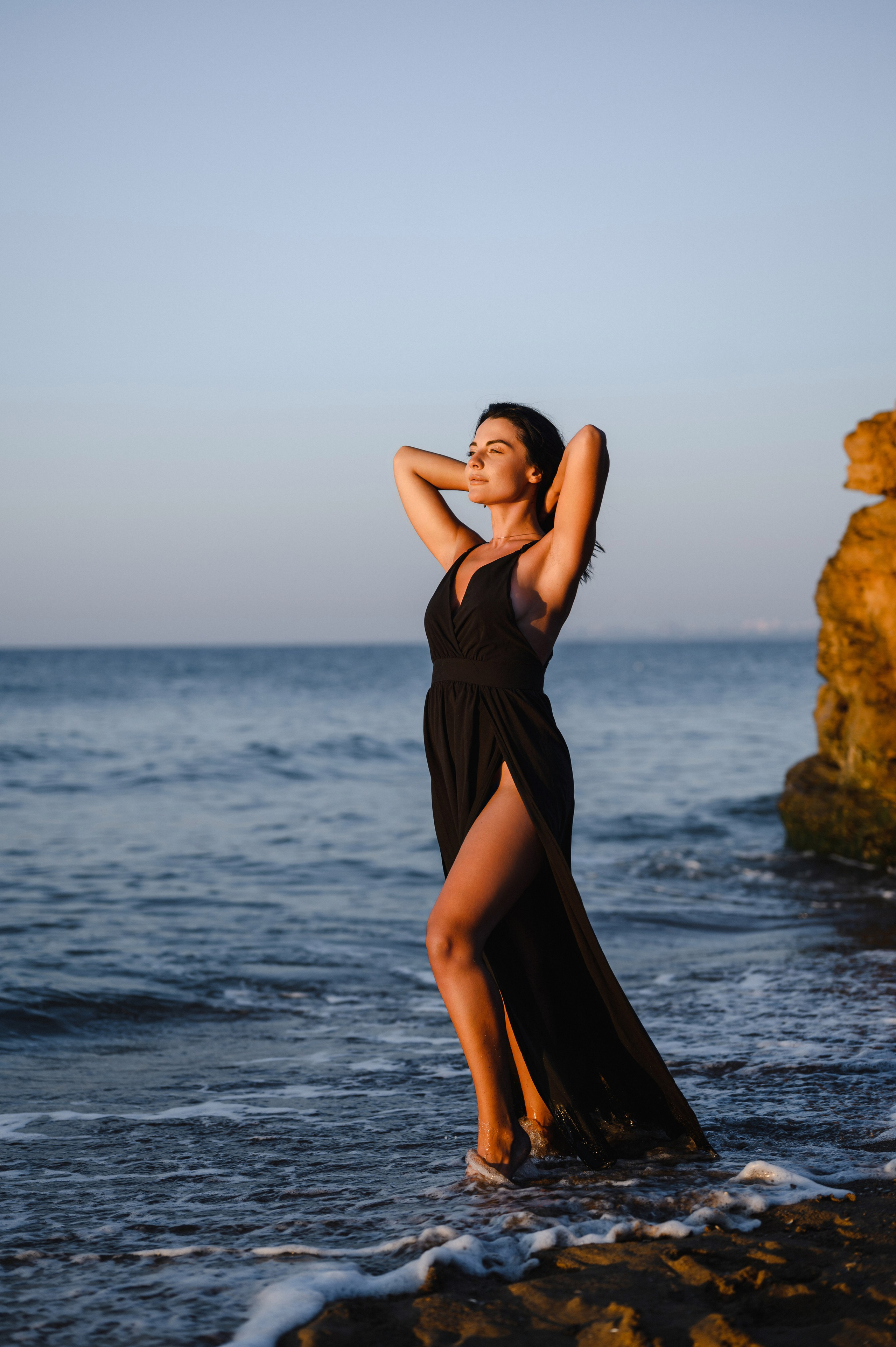 Рассвет на море