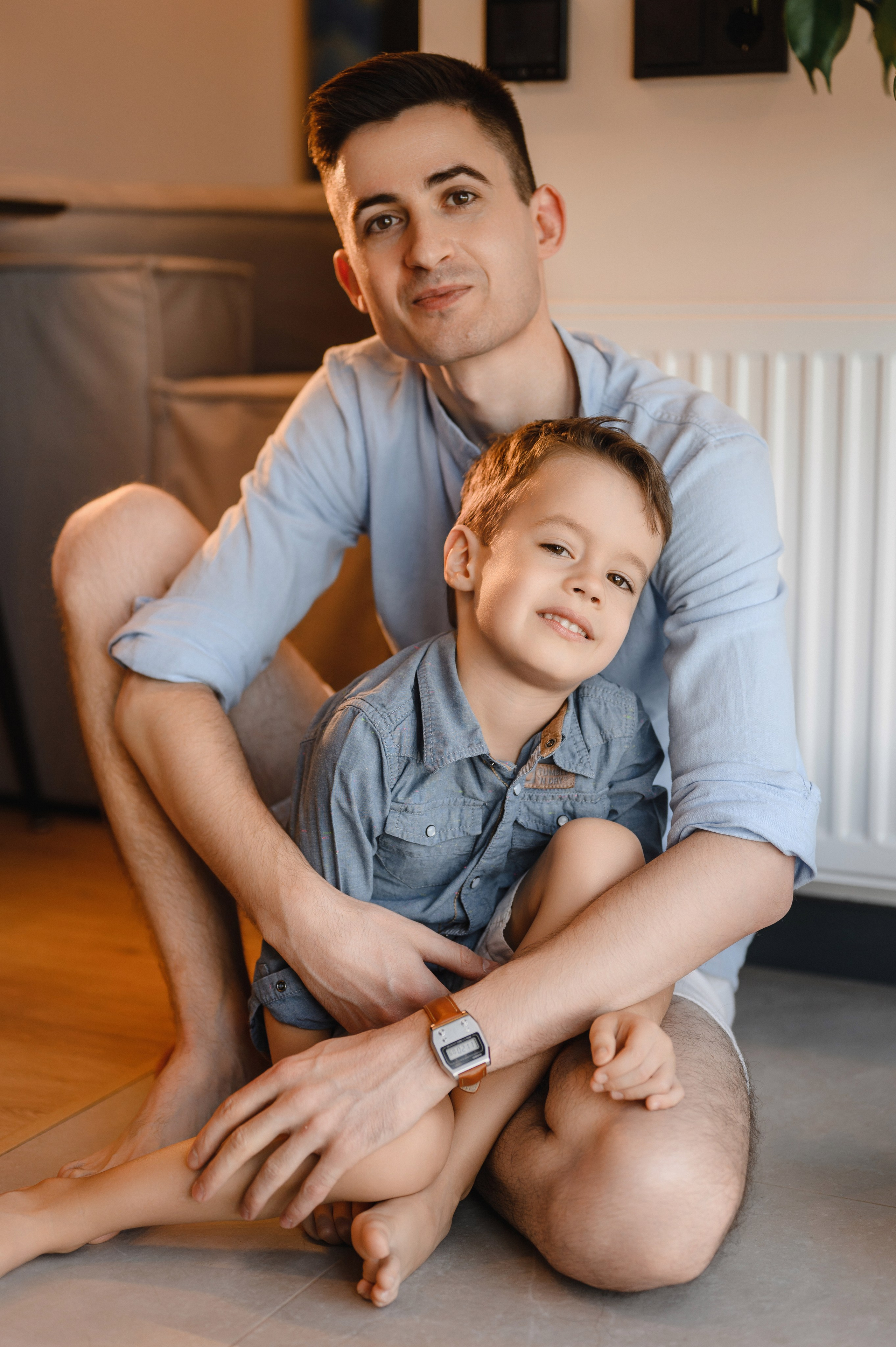 Семейная фотосессия дома