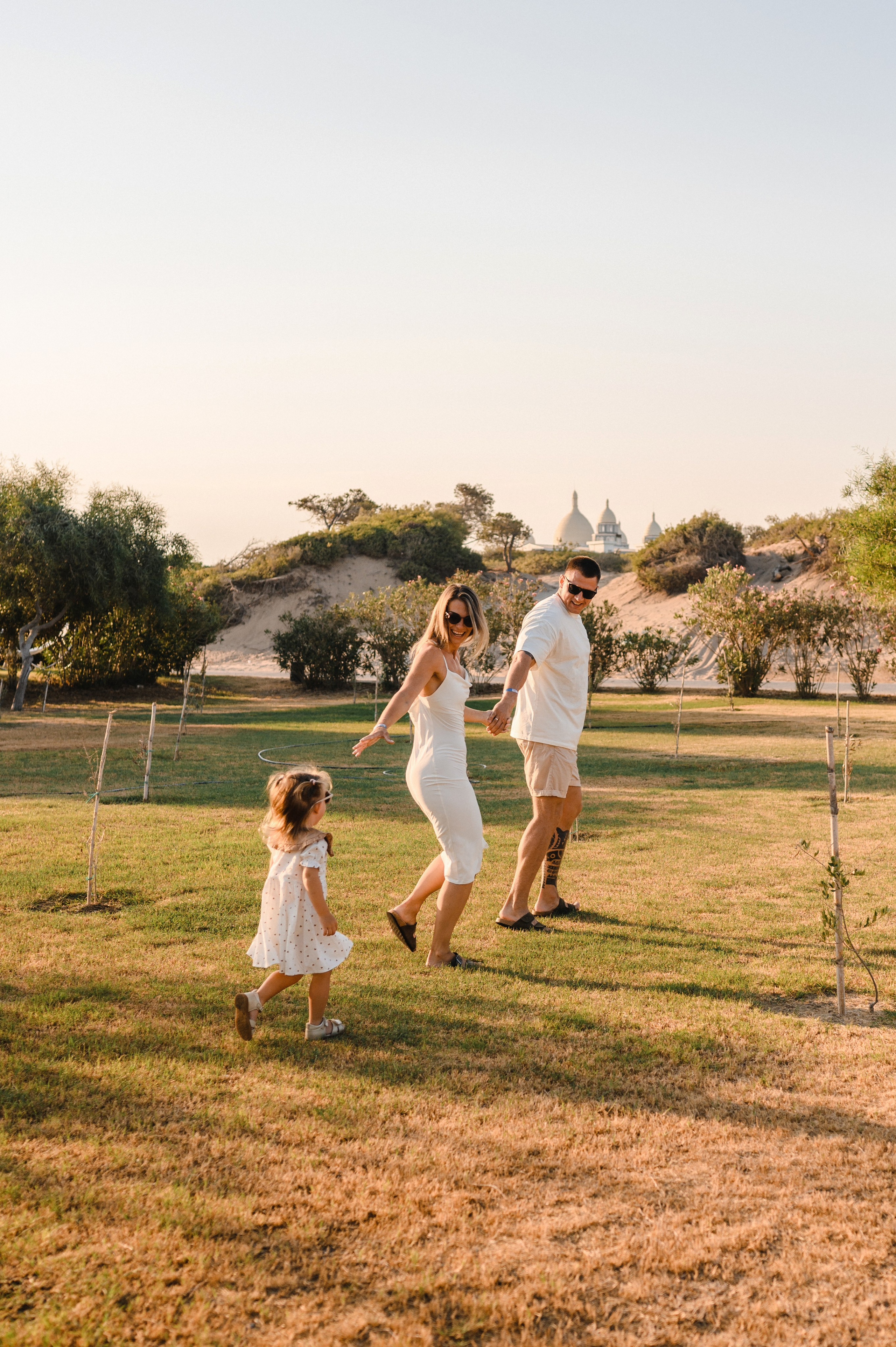 Кристина, Леша и Диана в Сиде