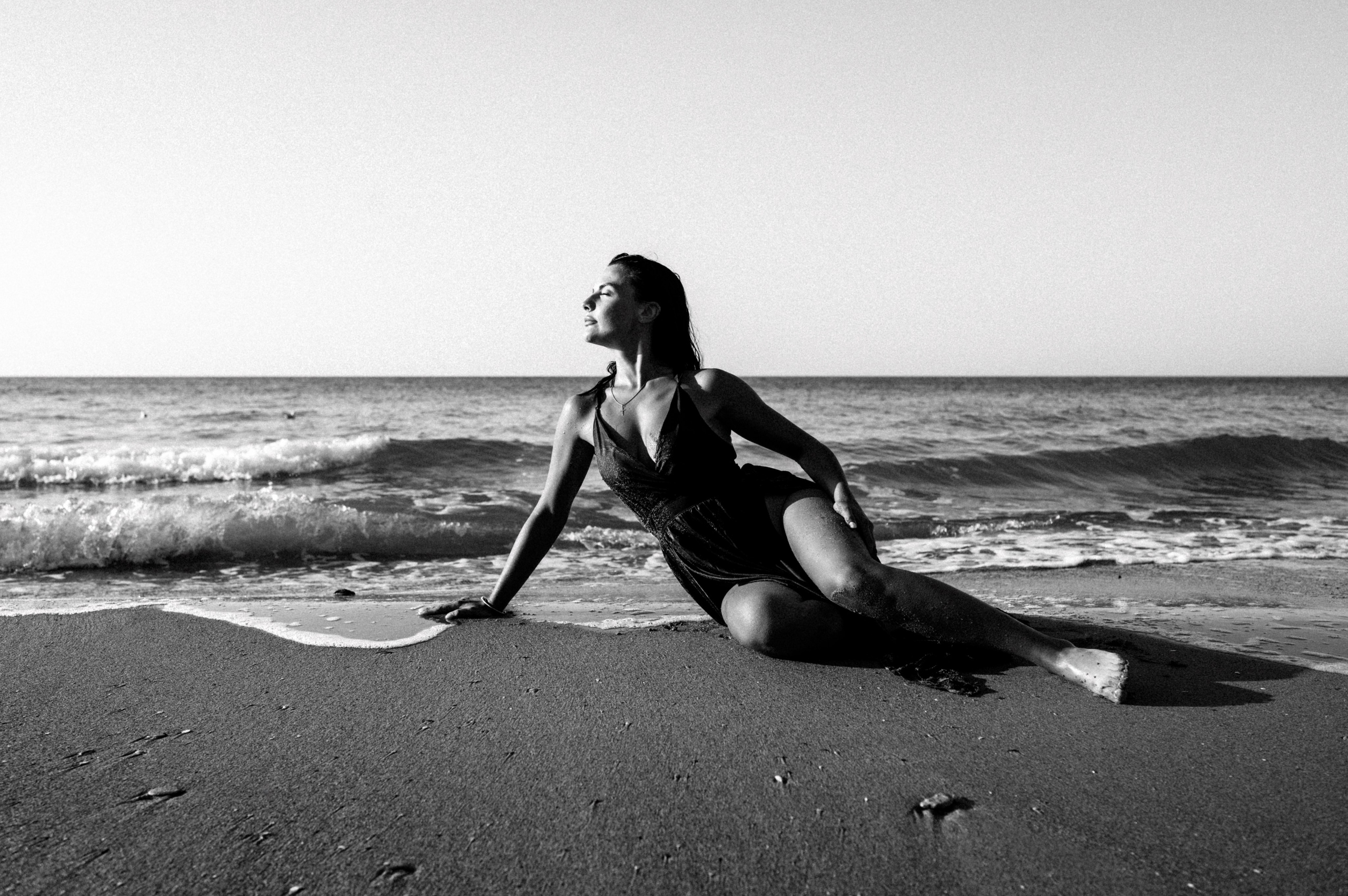 Рассвет на море